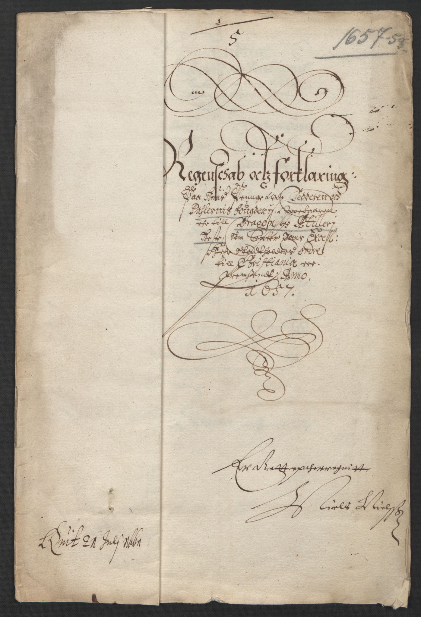 Rentekammeret inntil 1814, Reviderte regnskaper, Lensregnskaper, AV/RA-EA-5023/R/Rb/Rbs/L0038: Stavanger len, 1657-1659