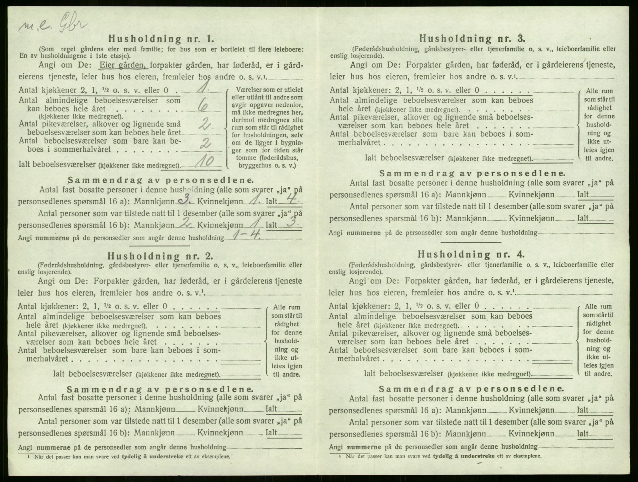 SAKO, 1920 census for Lier, 1920, p. 2236