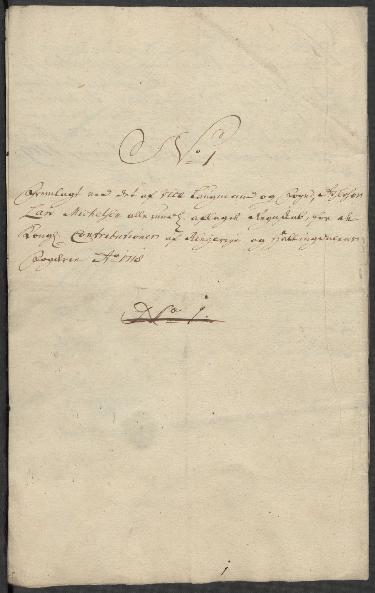 Rentekammeret inntil 1814, Reviderte regnskaper, Fogderegnskap, AV/RA-EA-4092/R23/L1476: Fogderegnskap Ringerike og Hallingdal, 1718, p. 24