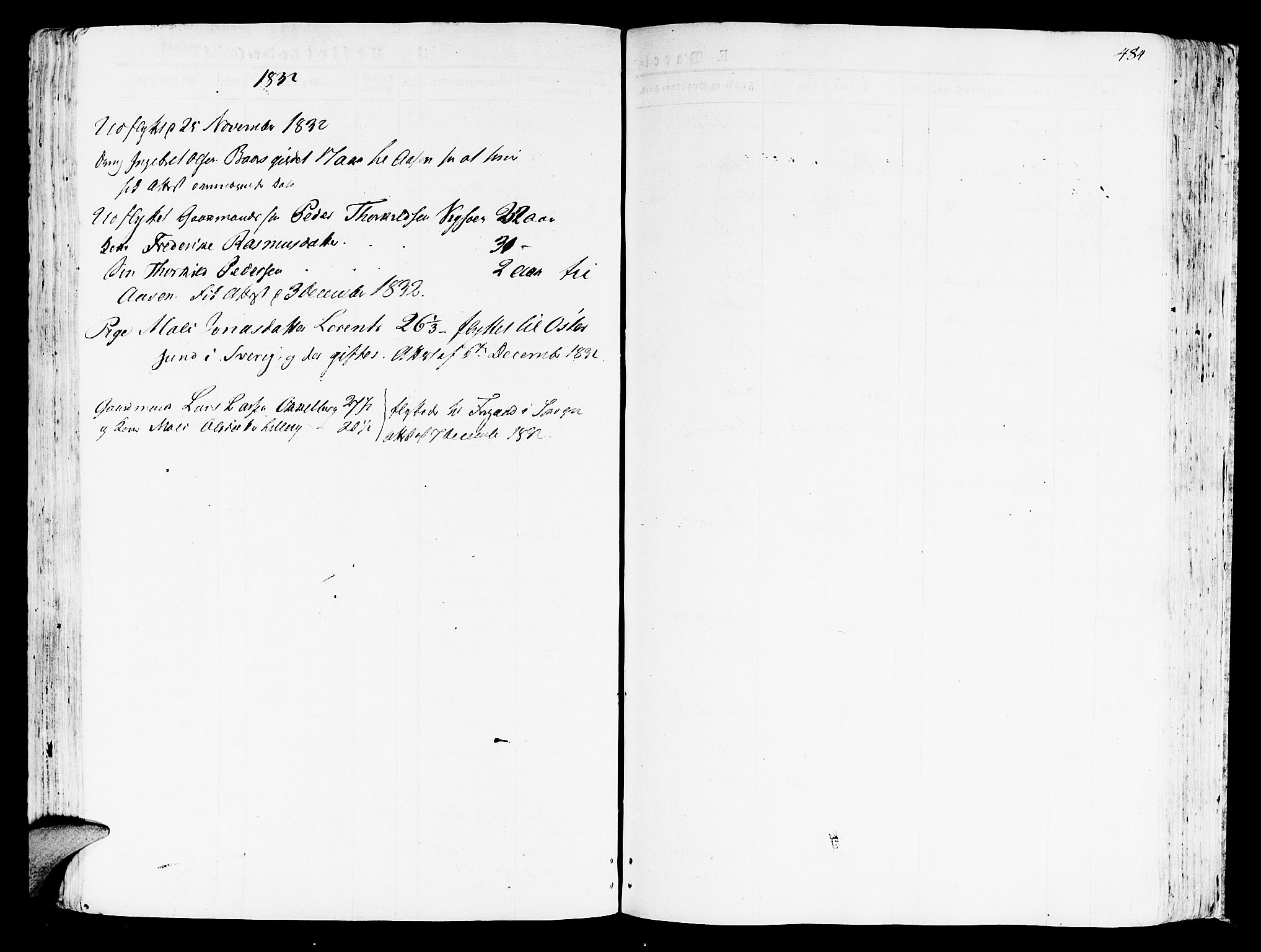 Ministerialprotokoller, klokkerbøker og fødselsregistre - Nord-Trøndelag, SAT/A-1458/709/L0070: Parish register (official) no. 709A10, 1820-1832, p. 484