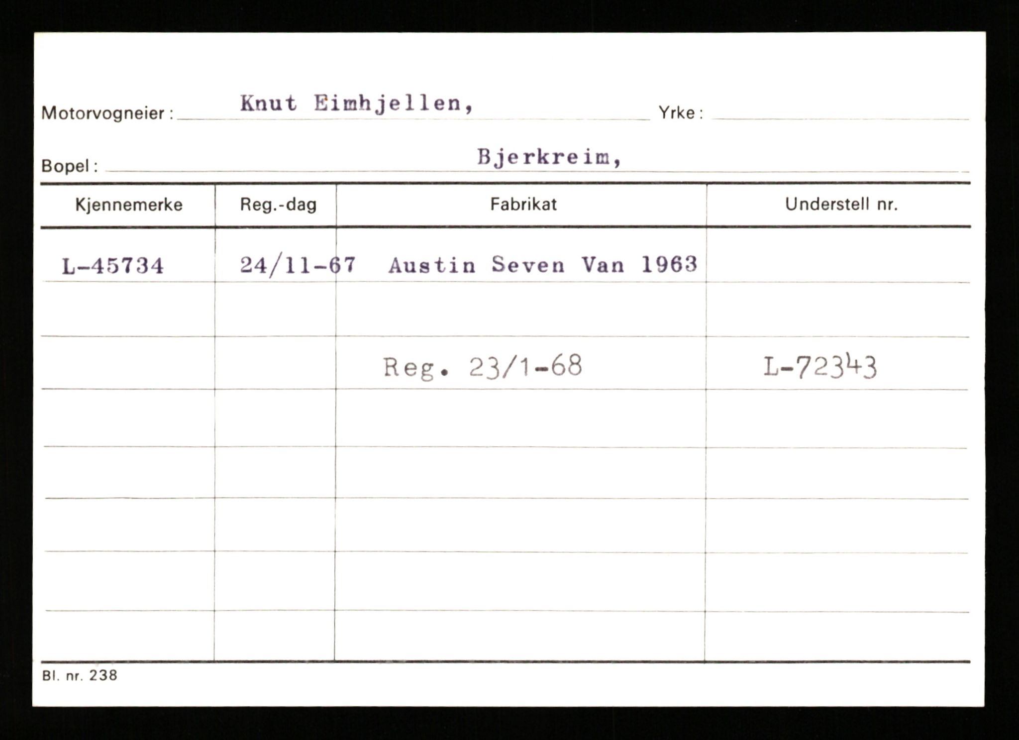 Stavanger trafikkstasjon, SAST/A-101942/0/G/L0006: Registreringsnummer: 34250 - 49007, 1930-1971, p. 2898