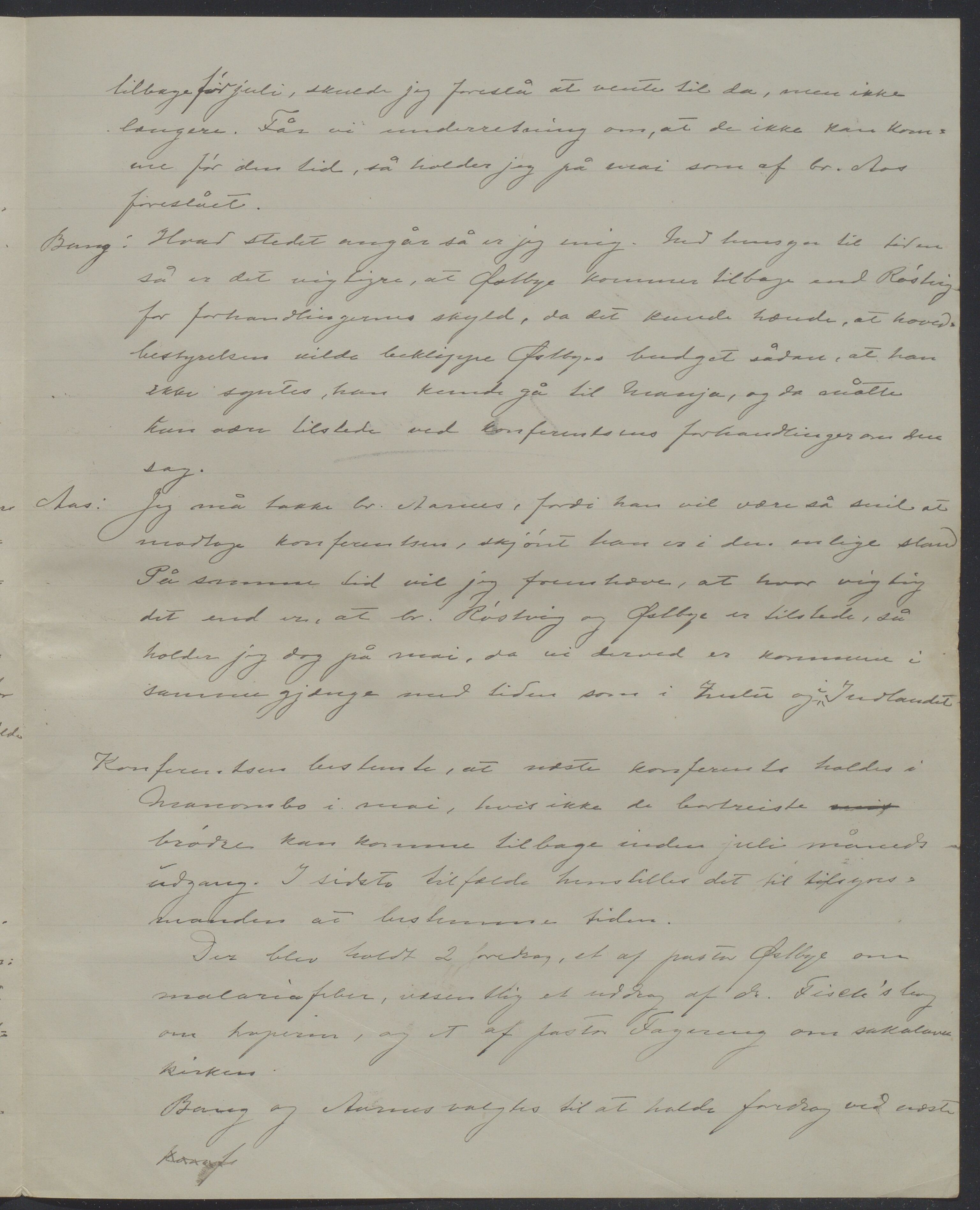 Det Norske Misjonsselskap - hovedadministrasjonen, VID/MA-A-1045/D/Da/Daa/L0041/0001: Konferansereferat og årsberetninger / Konferansereferat fra Vest-Madagaskar., 1896