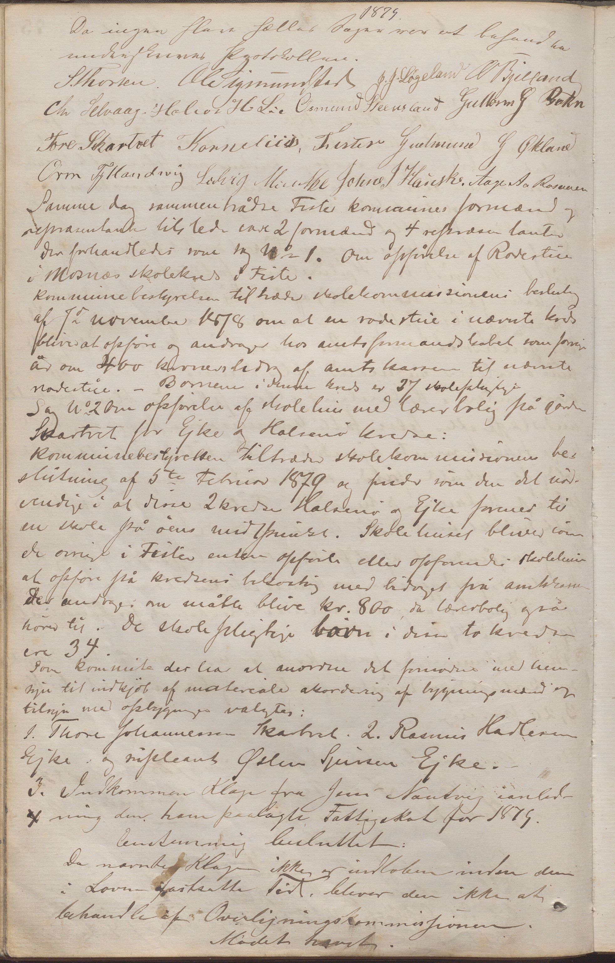 Hjelmeland kommune - Formannskapet, IKAR/K-102522/Aa/L0001: Møtebok, 1870-1895, p. 75b