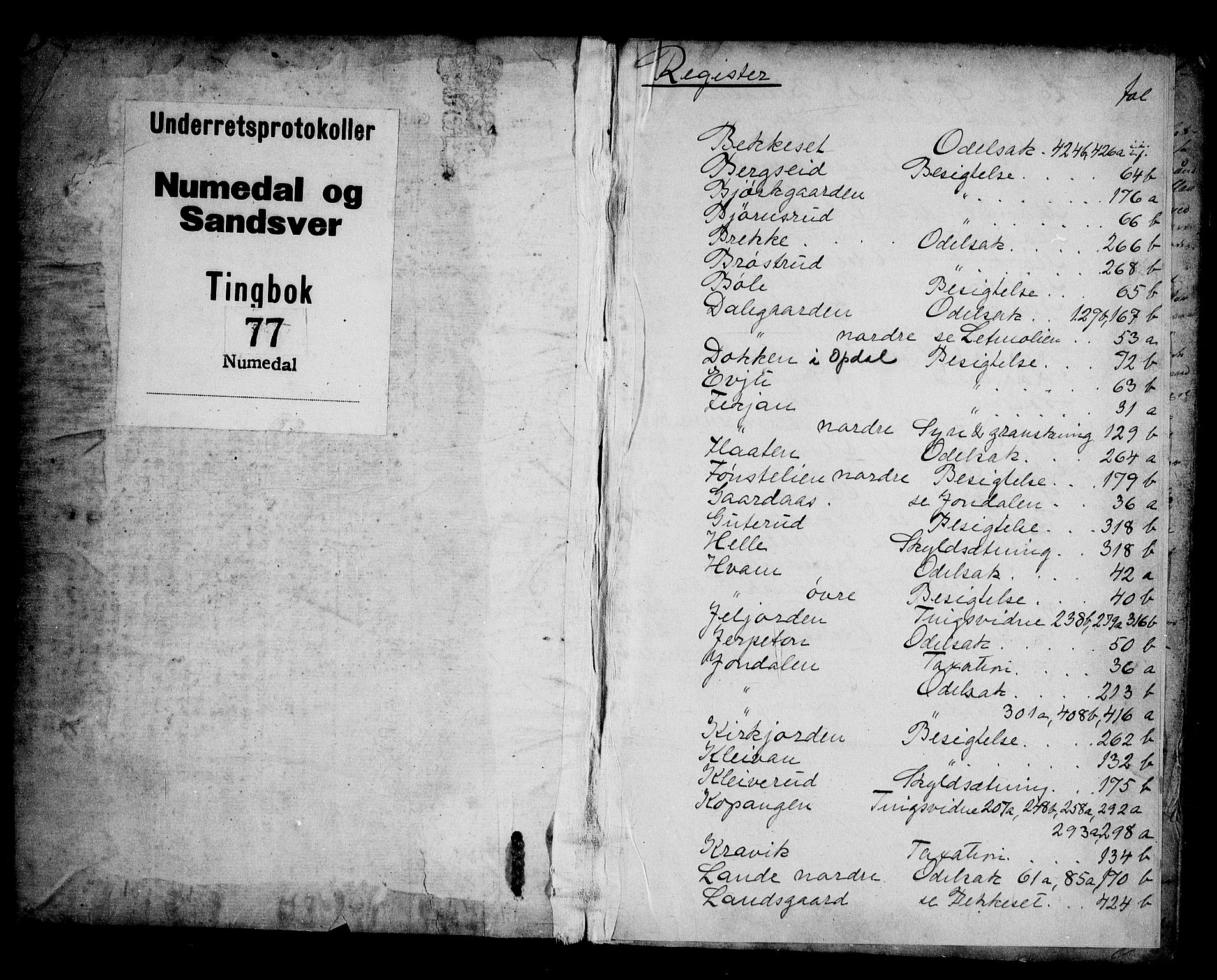 Numedal og Sandsvær sorenskriveri, SAKO/A-128/F/Fa/Faa/L0075: Tingbøker, 1764-1767