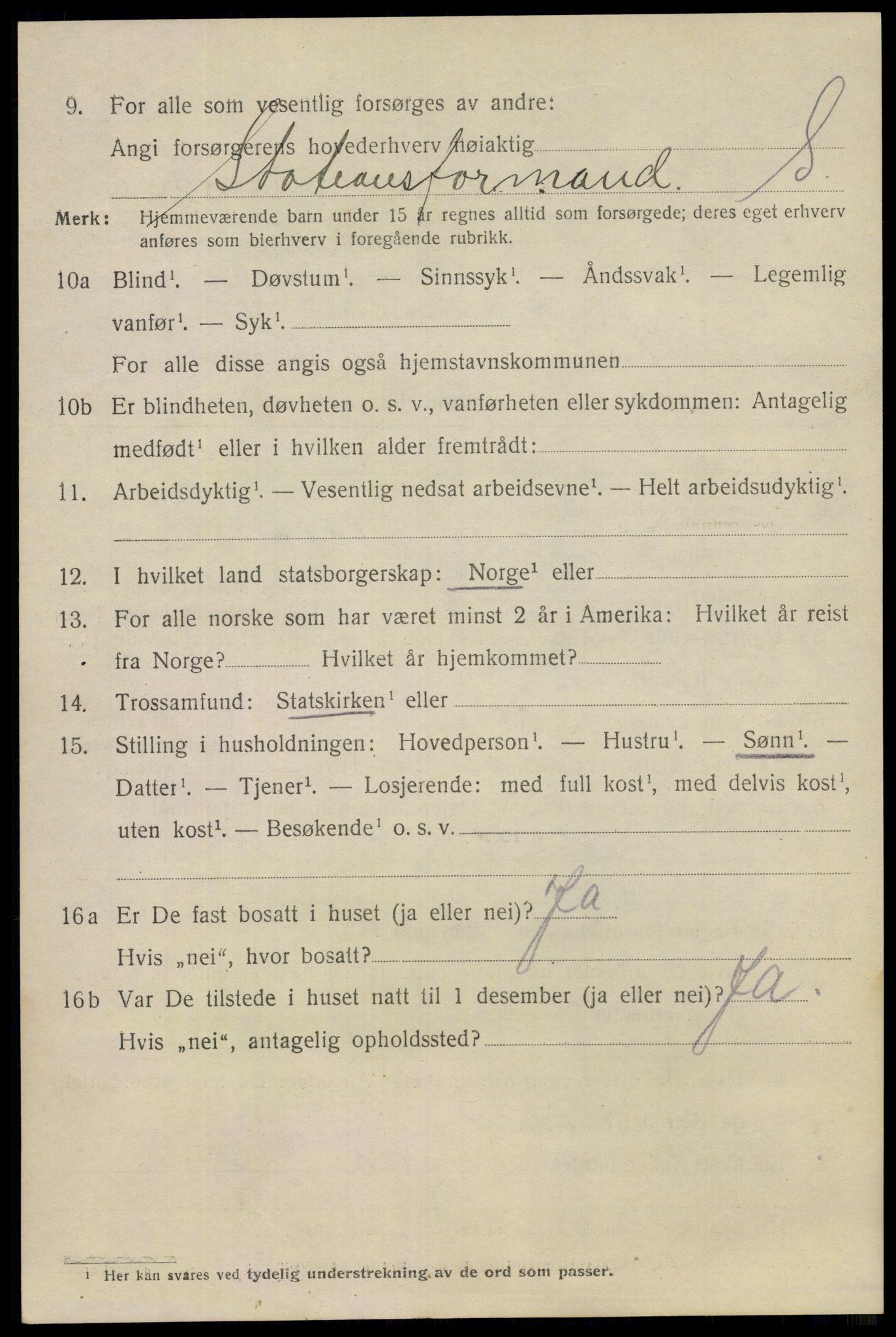 SAO, 1920 census for Fredrikstad, 1920, p. 24154