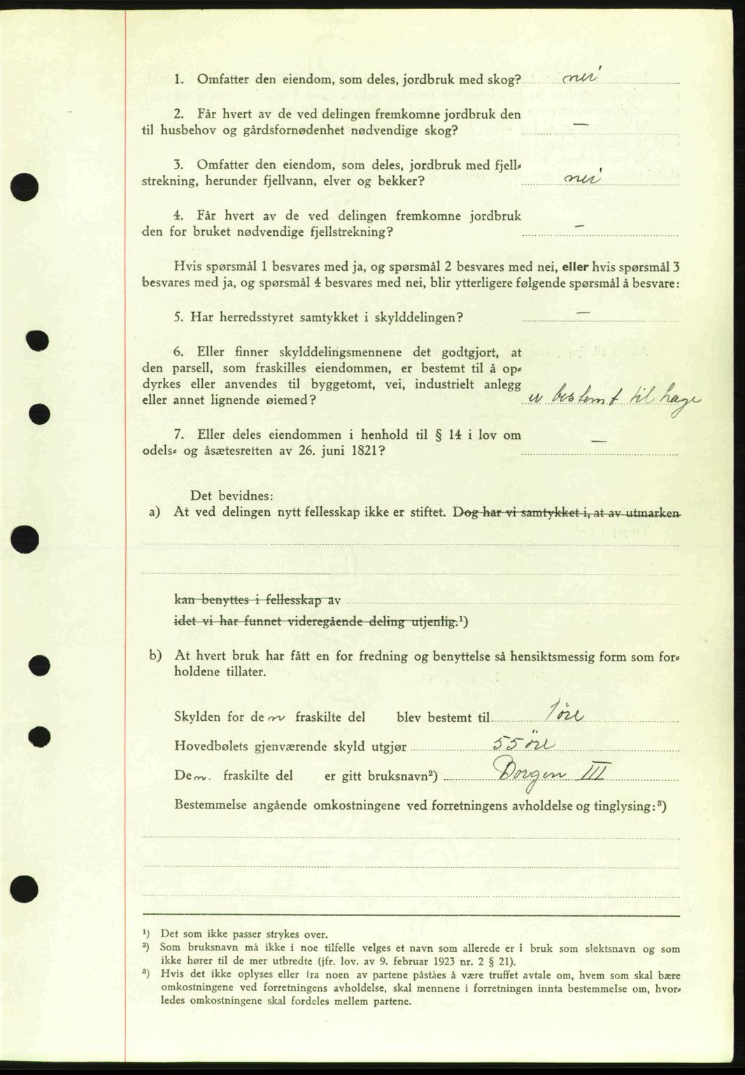 Midhordland sorenskriveri, SAB/A-3001/1/G/Gb/Gbj/L0019: Mortgage book no. A37-38, 1944-1945, Diary no: : 3760/1944