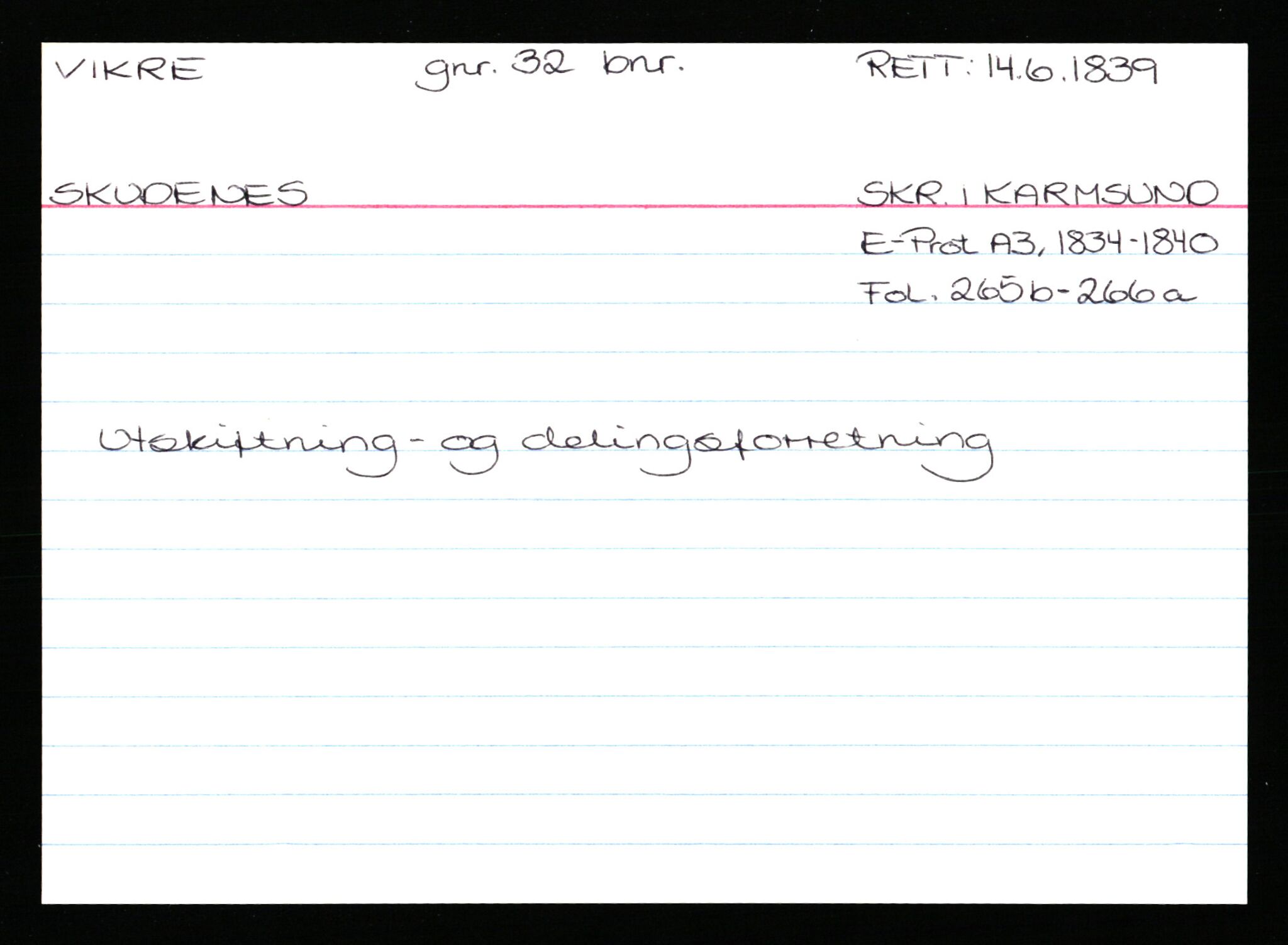 Statsarkivet i Stavanger, AV/SAST-A-101971/03/Y/Ym/L0067: Åstedskort sortert etter gårdsnavn: Vik - Vold, 1600-1950, p. 202
