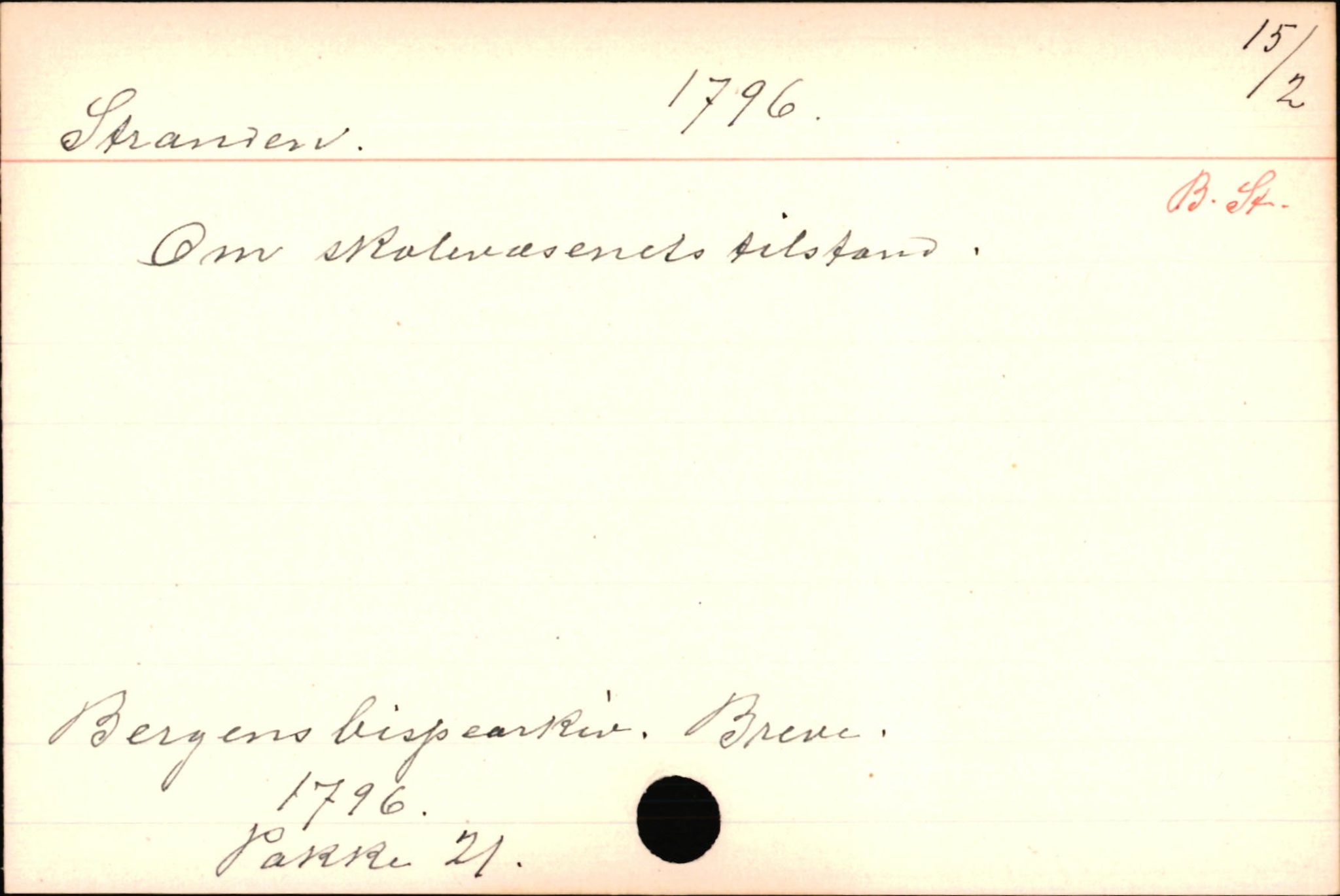 Haugen, Johannes - lærer, AV/SAB-SAB/PA-0036/01/L0001: Om klokkere og lærere, 1521-1904, p. 11000