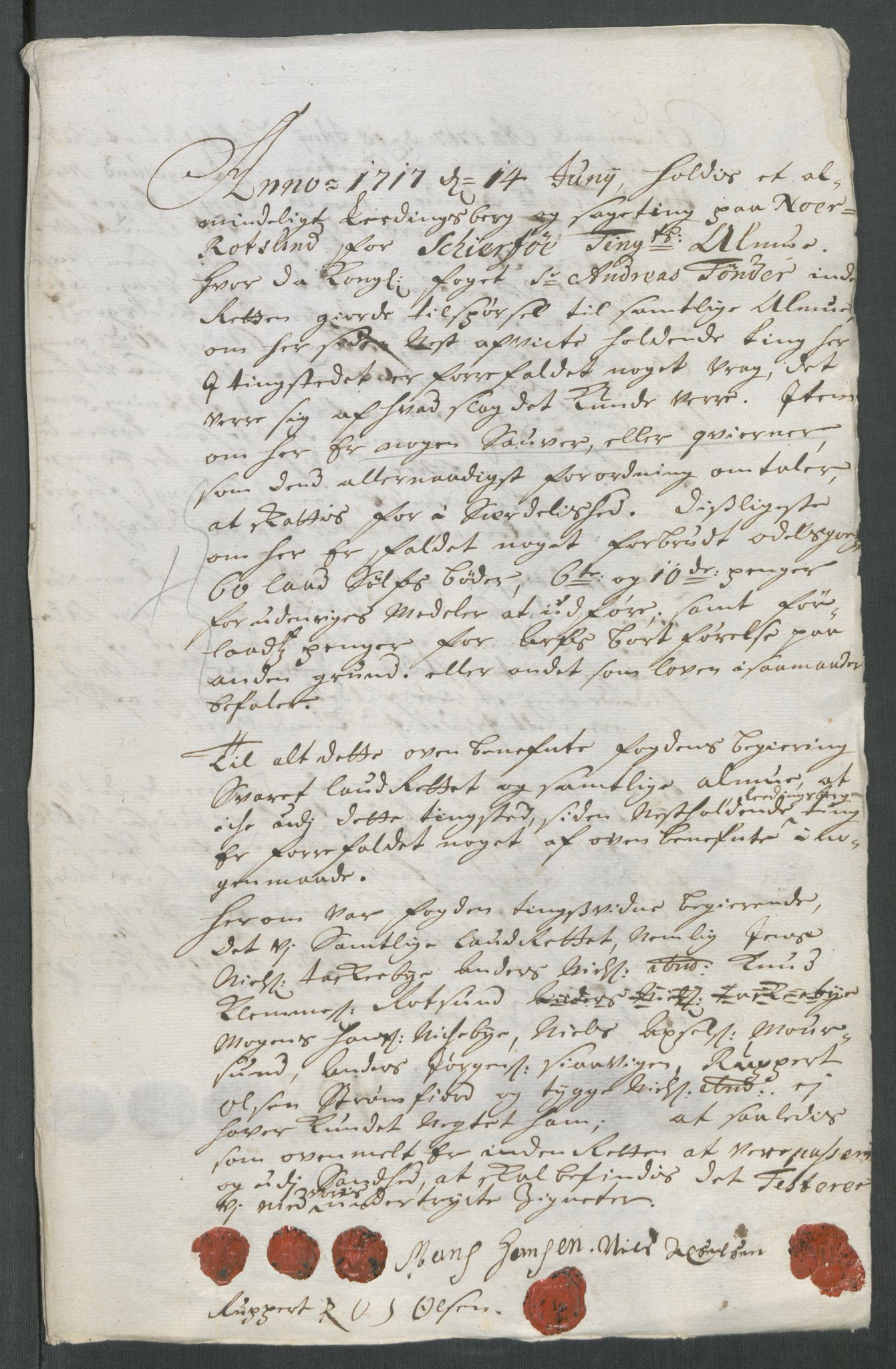 Rentekammeret inntil 1814, Reviderte regnskaper, Fogderegnskap, RA/EA-4092/R68/L4763: Fogderegnskap Senja og Troms, 1717, p. 121