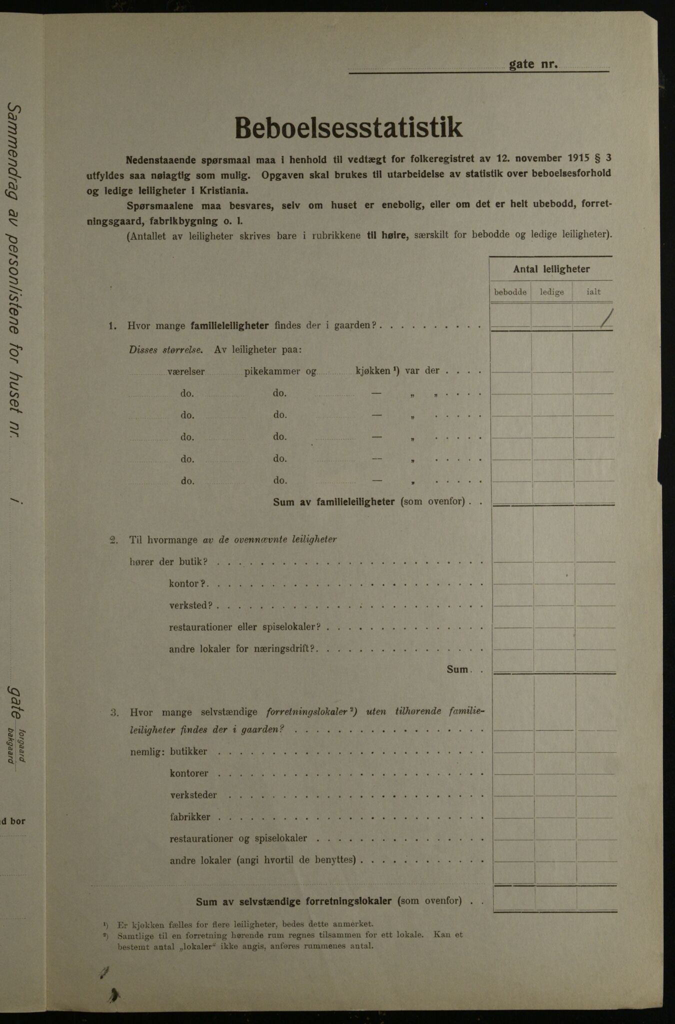 OBA, Municipal Census 1923 for Kristiania, 1923, p. 24499