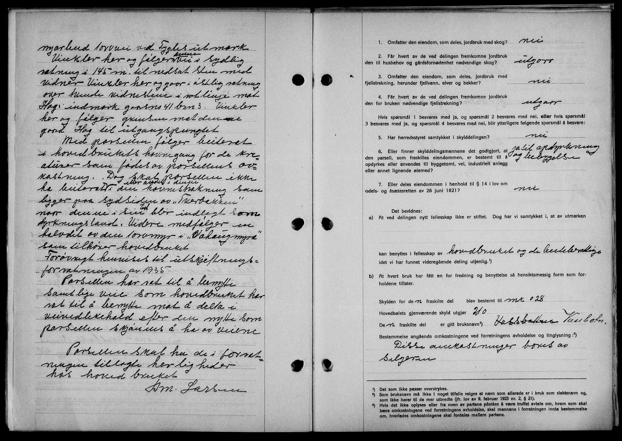 Lofoten sorenskriveri, SAT/A-0017/1/2/2C/L0001a: Mortgage book no. 1a, 1936-1937, Diary no: : 357/1937