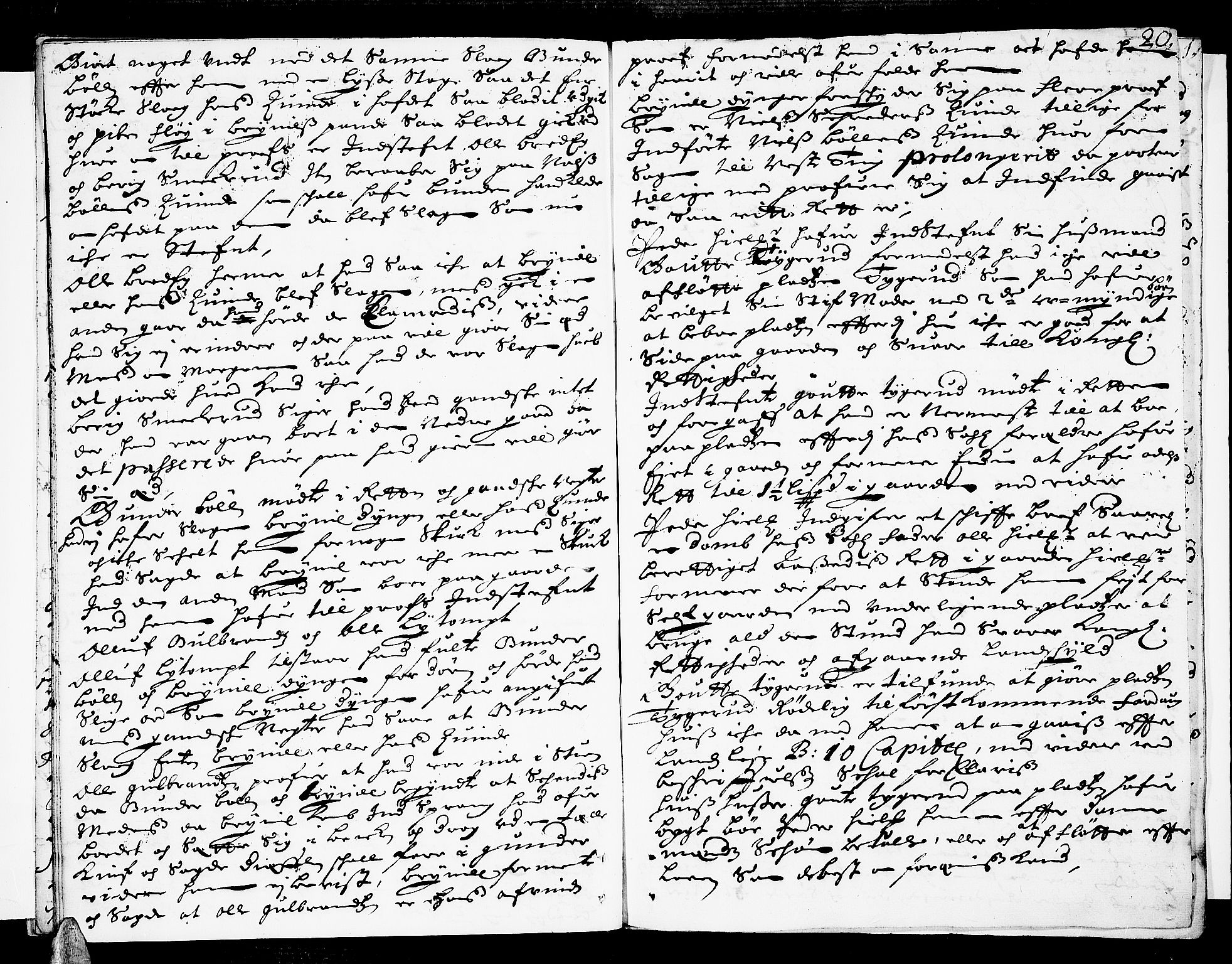 Heggen og Frøland sorenskriveri I, AV/SAO-A-11556/F/Fb/L0024: Tingbok, 1686-1690, p. 19b-20a