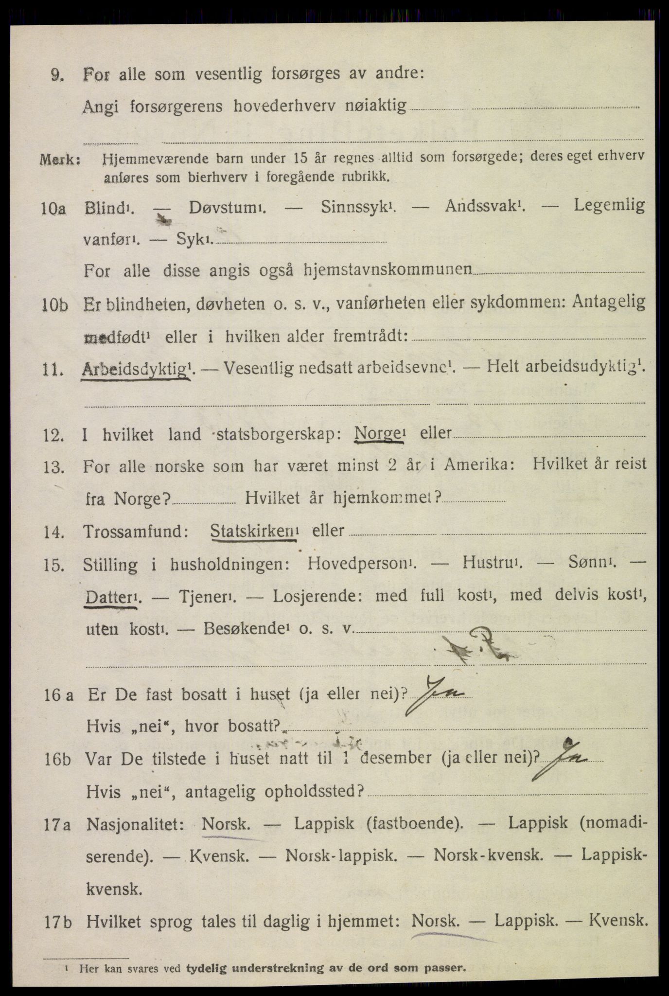 SAT, 1920 census for Inderøy, 1920, p. 5098