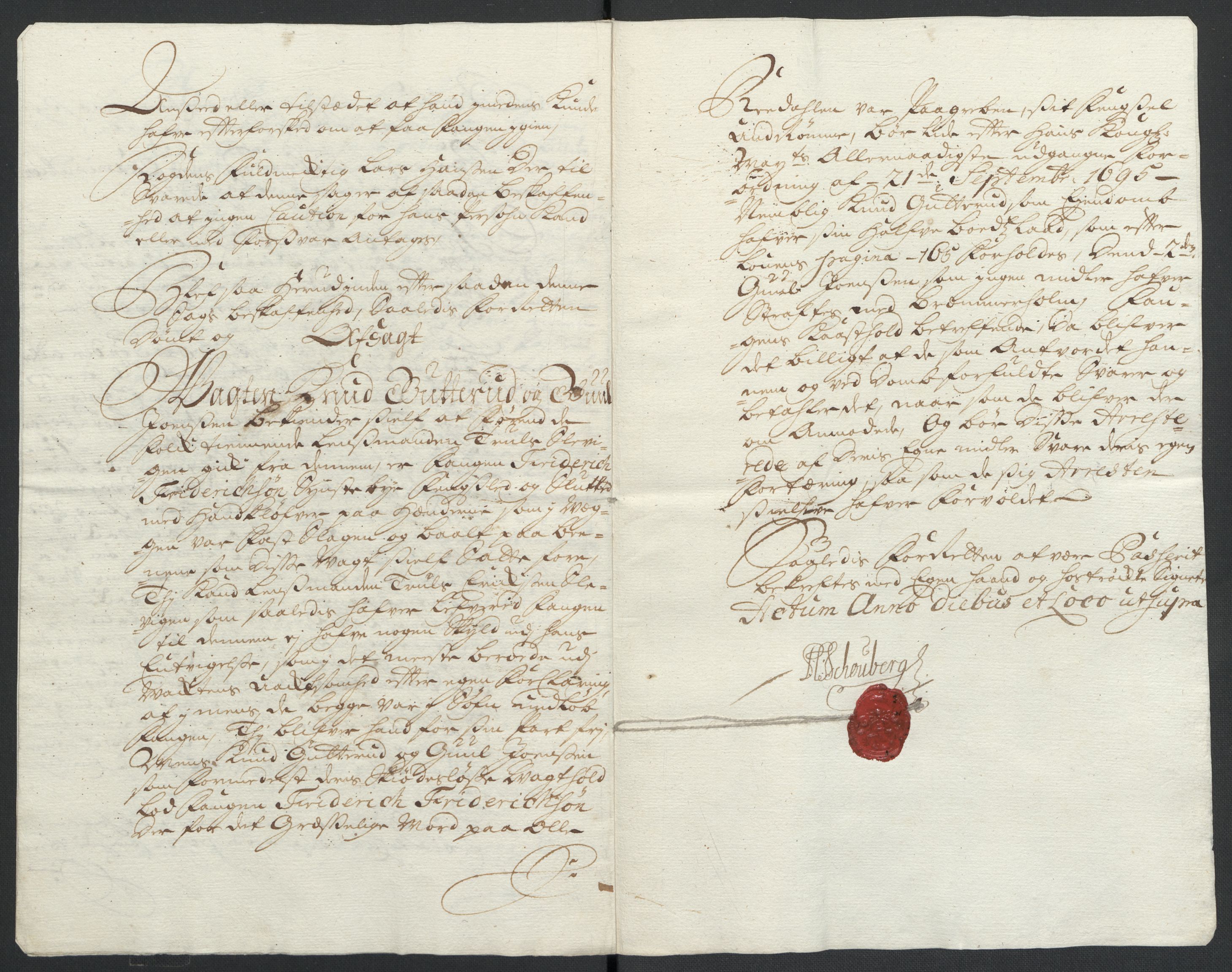 Rentekammeret inntil 1814, Reviderte regnskaper, Fogderegnskap, AV/RA-EA-4092/R22/L1467: Fogderegnskap Ringerike, Hallingdal og Buskerud, 1708, p. 140