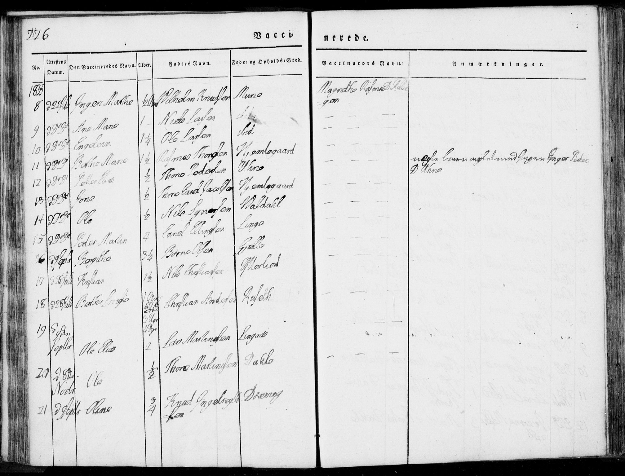 Ministerialprotokoller, klokkerbøker og fødselsregistre - Møre og Romsdal, AV/SAT-A-1454/519/L0248: Parish register (official) no. 519A07, 1829-1860, p. 226