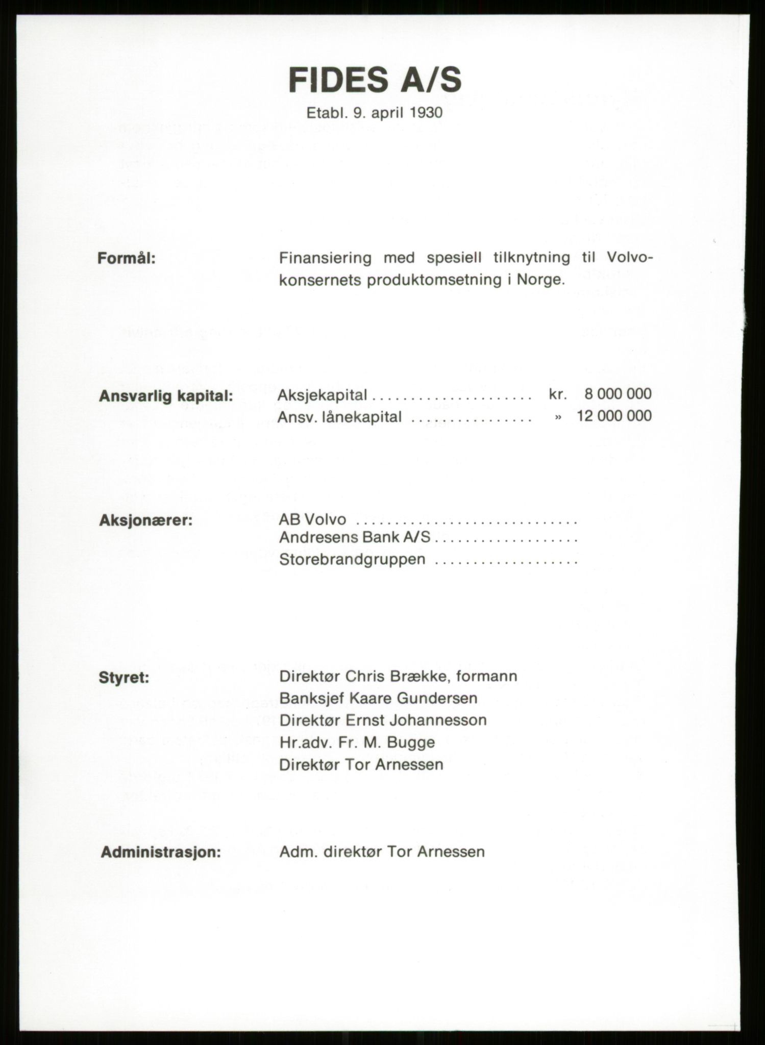 Pa 1503 - Stavanger Drilling AS, AV/SAST-A-101906/D/L0004: Korrespondanse og saksdokumenter, 1973-1982, p. 4