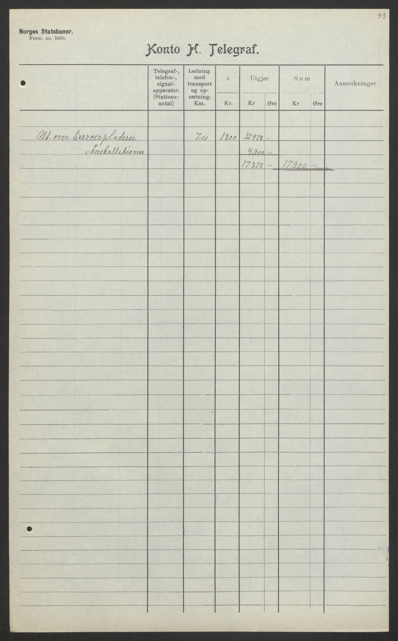 Norges Statsbaner, Baneavdelingen B, AV/RA-S-1619/1/F/Fa/L0042: NORGE-JYLLAND, 1920, p. 347