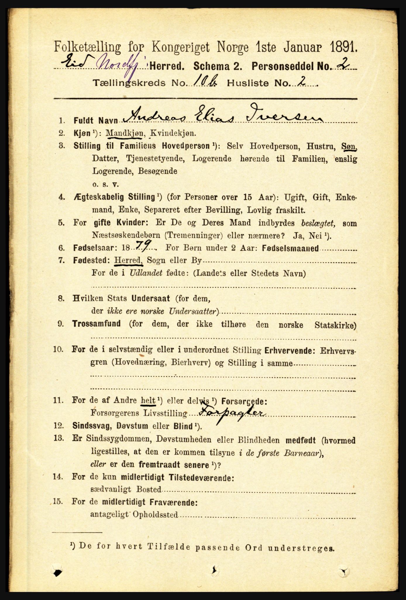 RA, 1891 census for 1443 Eid, 1891, p. 3348