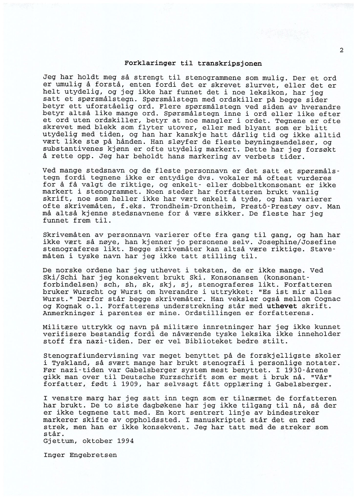 Dagbokopptegnelser av en tysk marineoffiser stasjonert i Norge , FMFB/A-1160/F/L0001: Dagbokopptegnelser av en tysk marineoffiser stasjonert i Norge, 1941-1944, p. 2