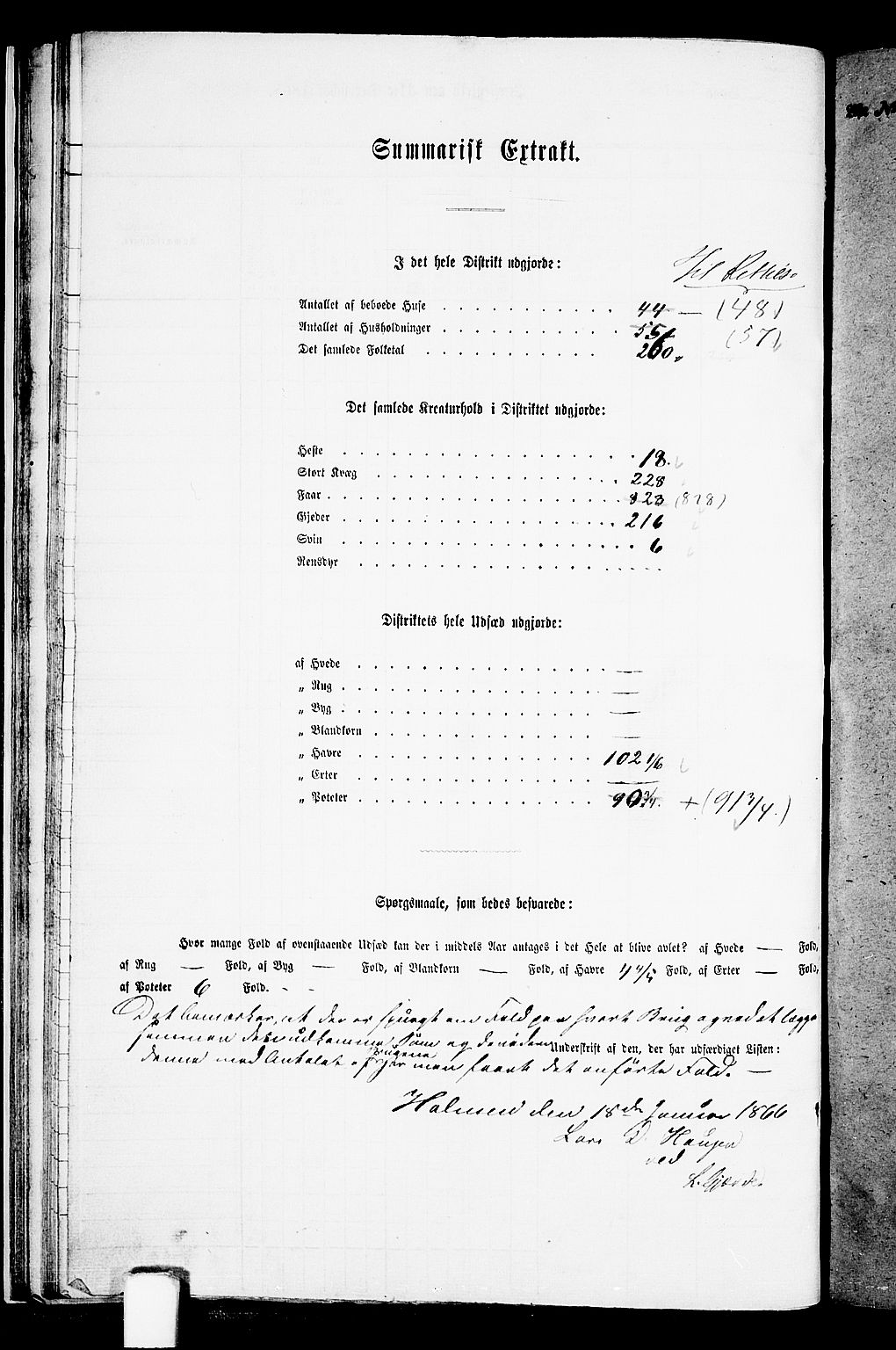 RA, 1865 census for Vikedal, 1865, p. 34