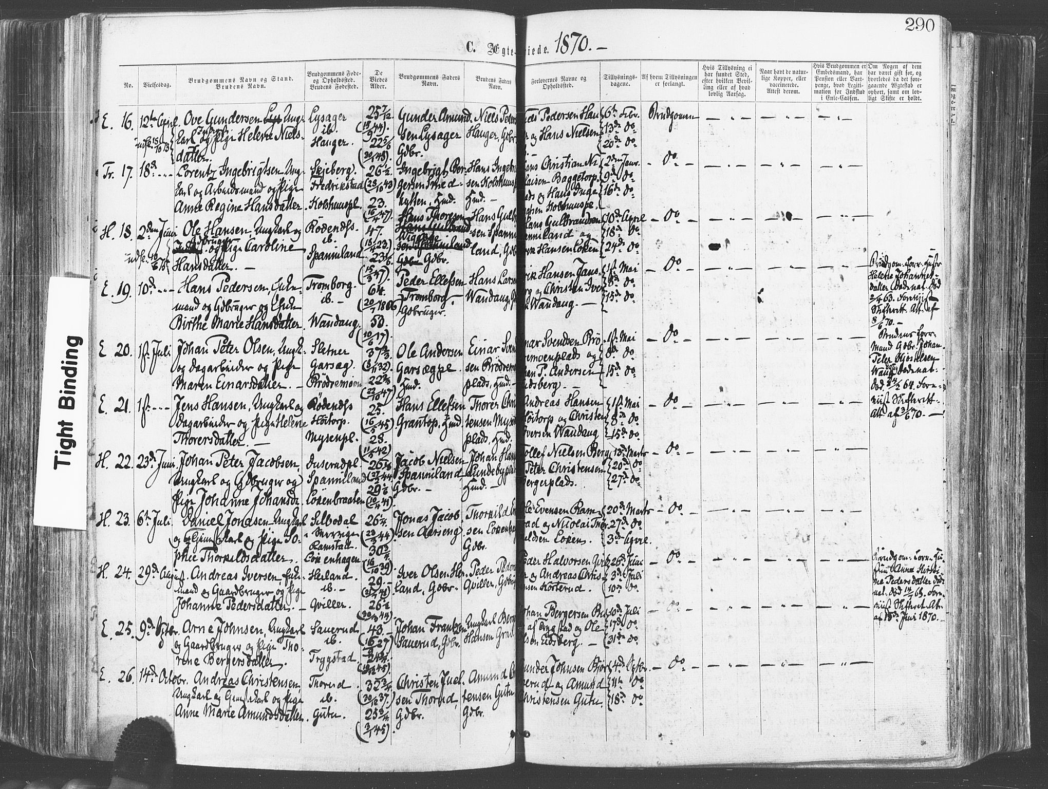 Eidsberg prestekontor Kirkebøker, SAO/A-10905/F/Fa/L0011: Parish register (official) no. I 11, 1867-1878, p. 290