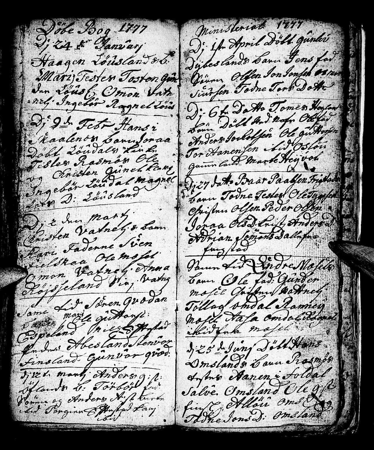 Bjelland sokneprestkontor, SAK/1111-0005/F/Fb/Fbb/L0001: Parish register (copy) no. B 1, 1732-1782, p. 108