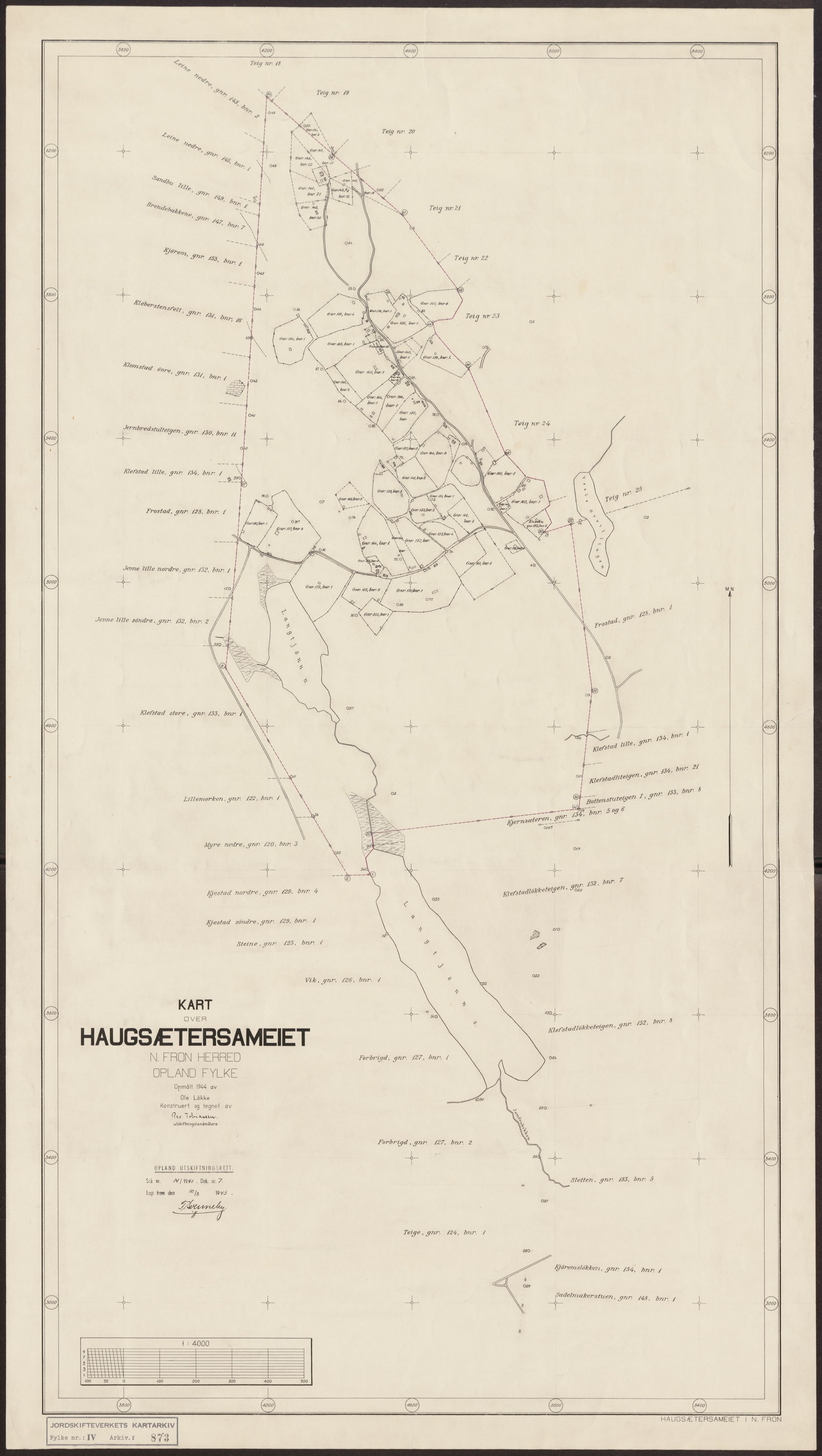 Jordskifteverkets kartarkiv, RA/S-3929/T, 1859-1988, p. 1093