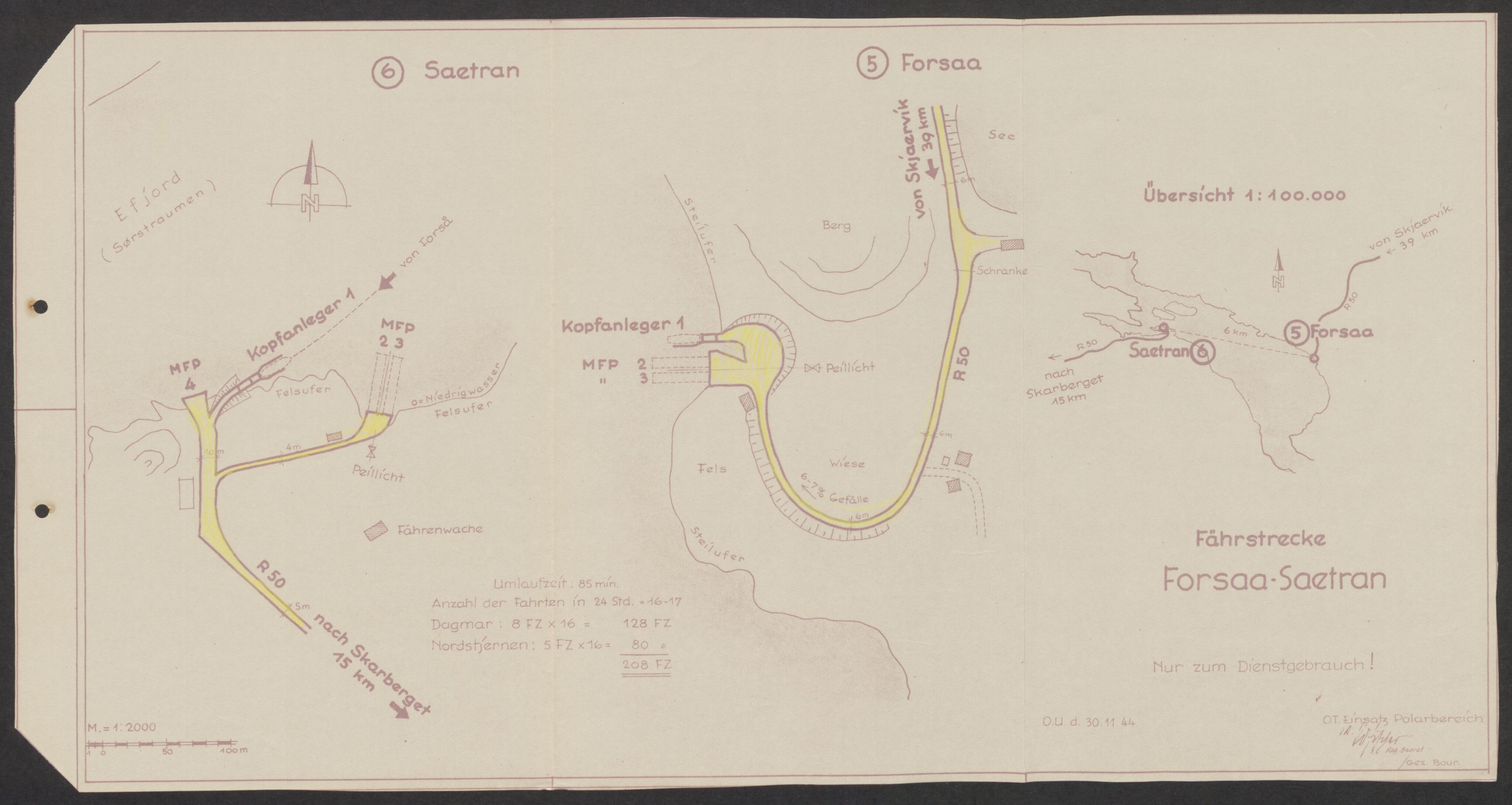 Tyske arkiver, Organisation Todt (OT), Einsatzgruppe Wiking, AV/RA-RAFA-2188/1/E/E2/E2d/L0023: Fähren und Anlegen, 1942-1944, p. 7