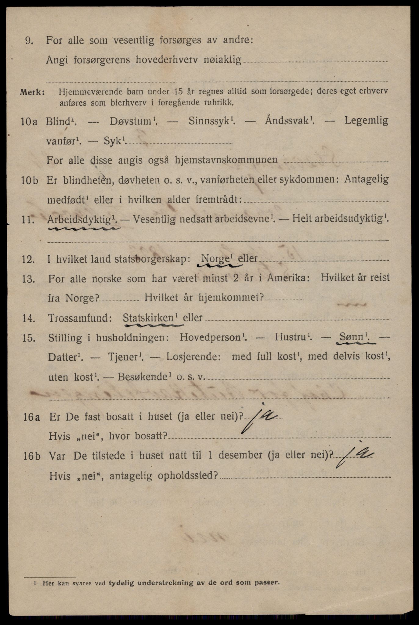 SAST, 1920 census for Stavanger, 1920, p. 77785