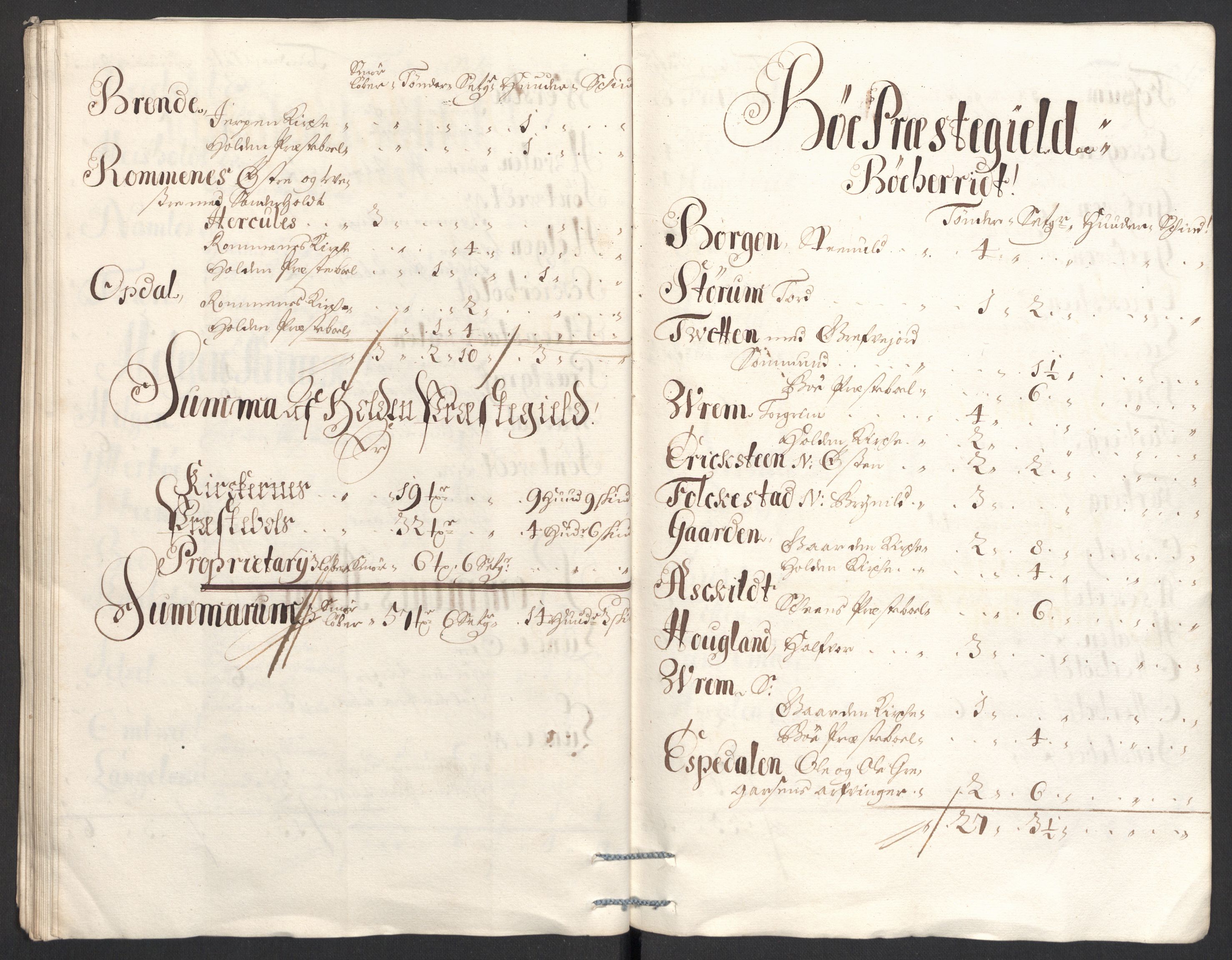 Rentekammeret inntil 1814, Reviderte regnskaper, Fogderegnskap, AV/RA-EA-4092/R36/L2101: Fogderegnskap Øvre og Nedre Telemark og Bamble, 1699, p. 291