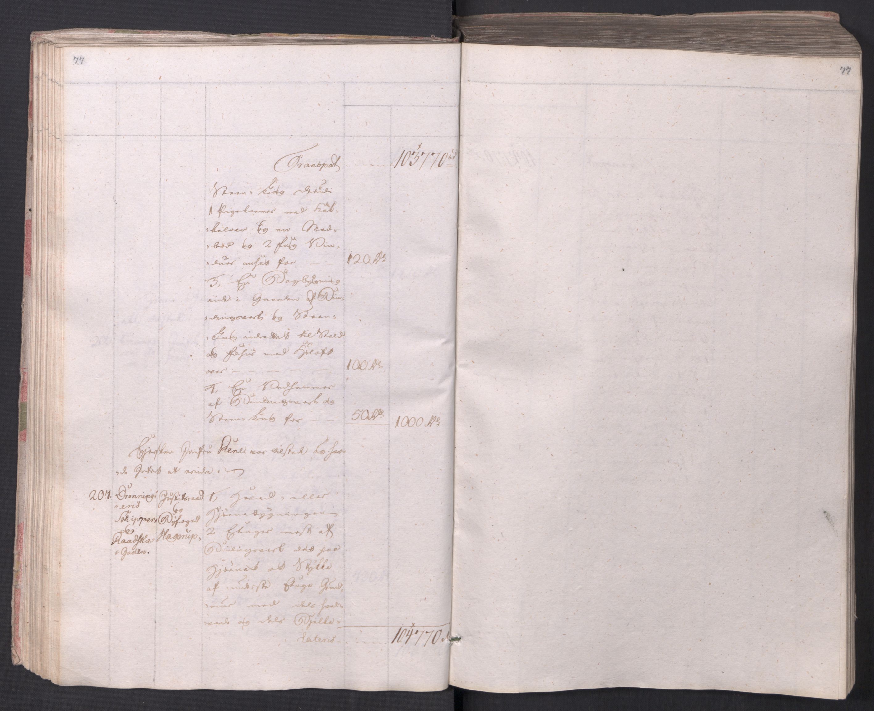 Kristiania stiftamt, AV/SAO-A-10386/I/Ia/L0015: Branntakster, 1797, p. 77