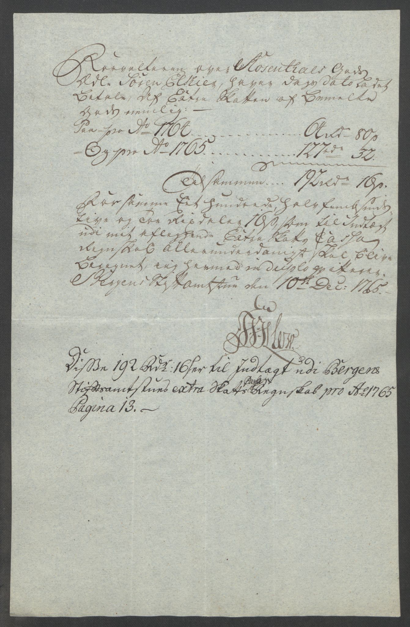 Rentekammeret inntil 1814, Reviderte regnskaper, Fogderegnskap, AV/RA-EA-4092/R49/L3157: Ekstraskatten Rosendal Baroni, 1762-1772, p. 136