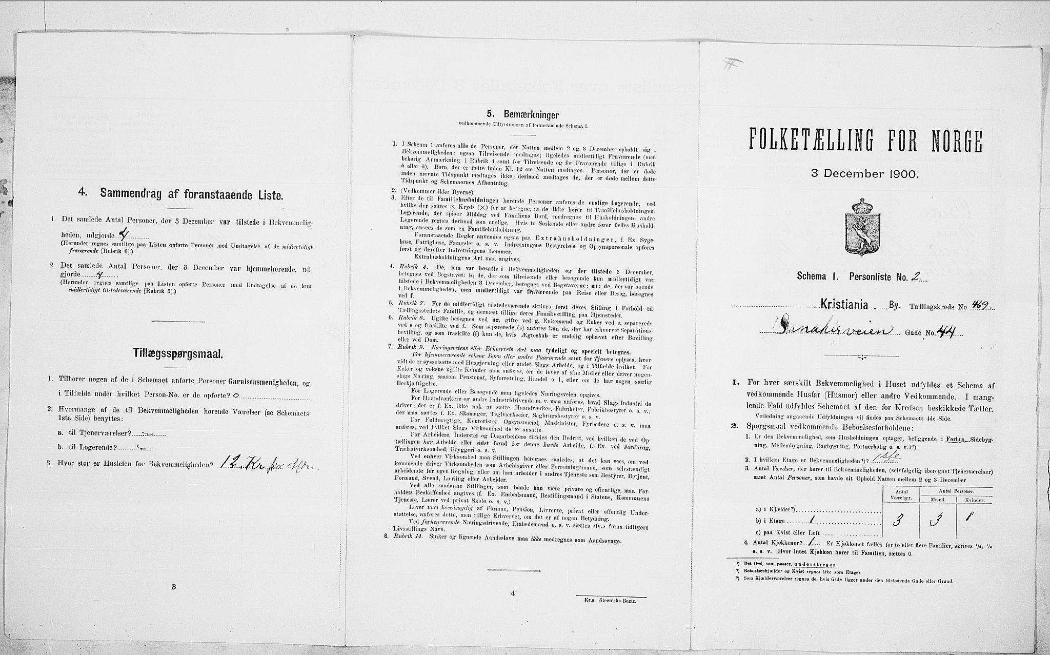 SAO, 1900 census for Kristiania, 1900, p. 78365