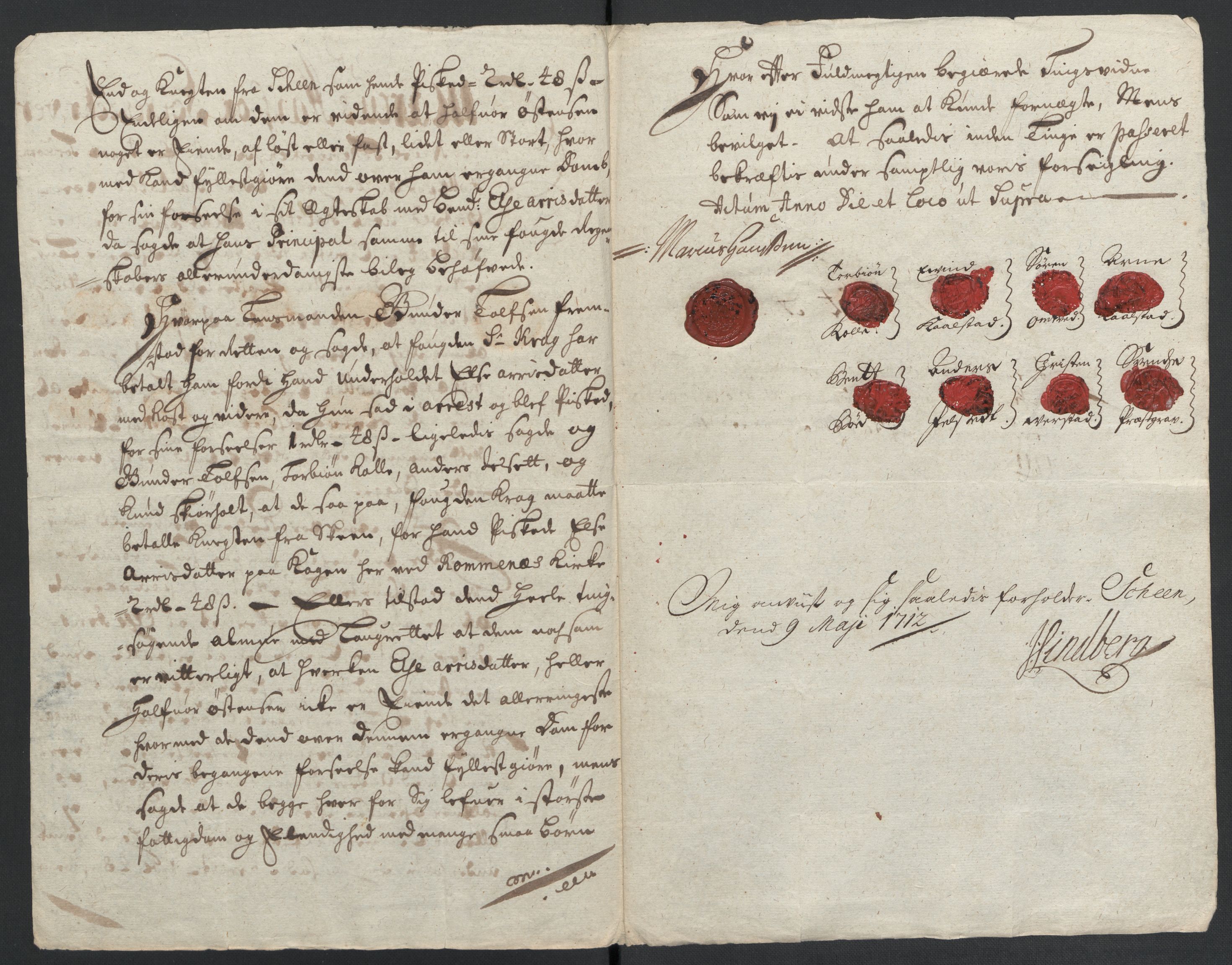 Rentekammeret inntil 1814, Reviderte regnskaper, Fogderegnskap, AV/RA-EA-4092/R36/L2120: Fogderegnskap Øvre og Nedre Telemark og Bamble, 1711, p. 315