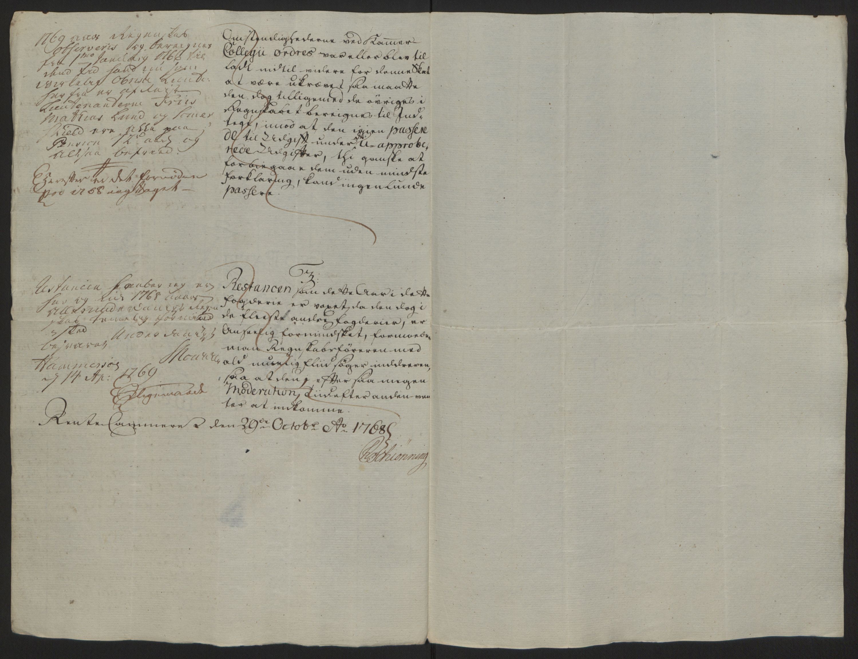 Rentekammeret inntil 1814, Reviderte regnskaper, Fogderegnskap, RA/EA-4092/R64/L4502: Ekstraskatten Namdal, 1762-1772, p. 269
