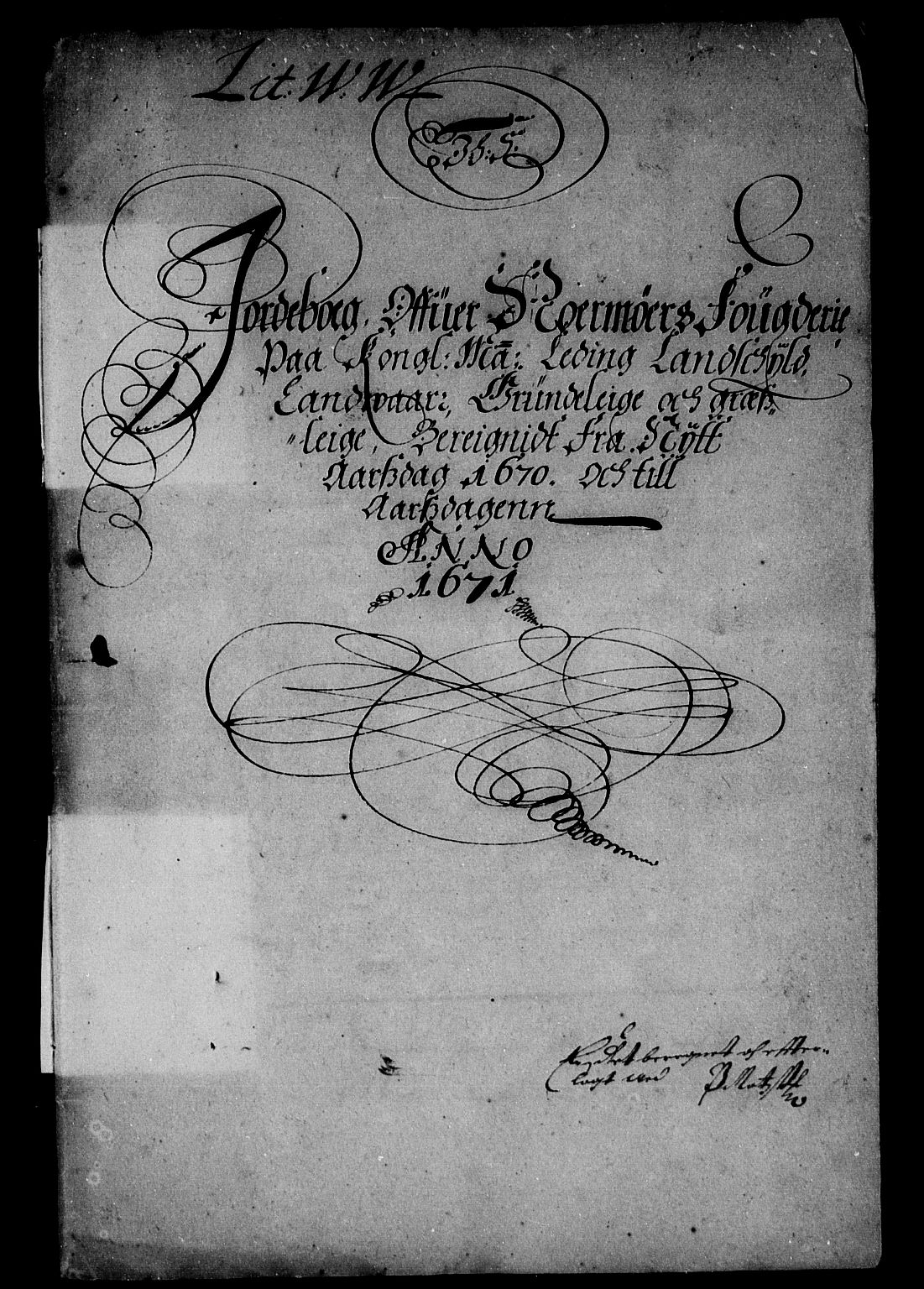 Rentekammeret inntil 1814, Reviderte regnskaper, Stiftamtstueregnskaper, Trondheim stiftamt og Nordland amt, AV/RA-EA-6044/R/Rd/L0031: Trondheim stiftamt, 1670