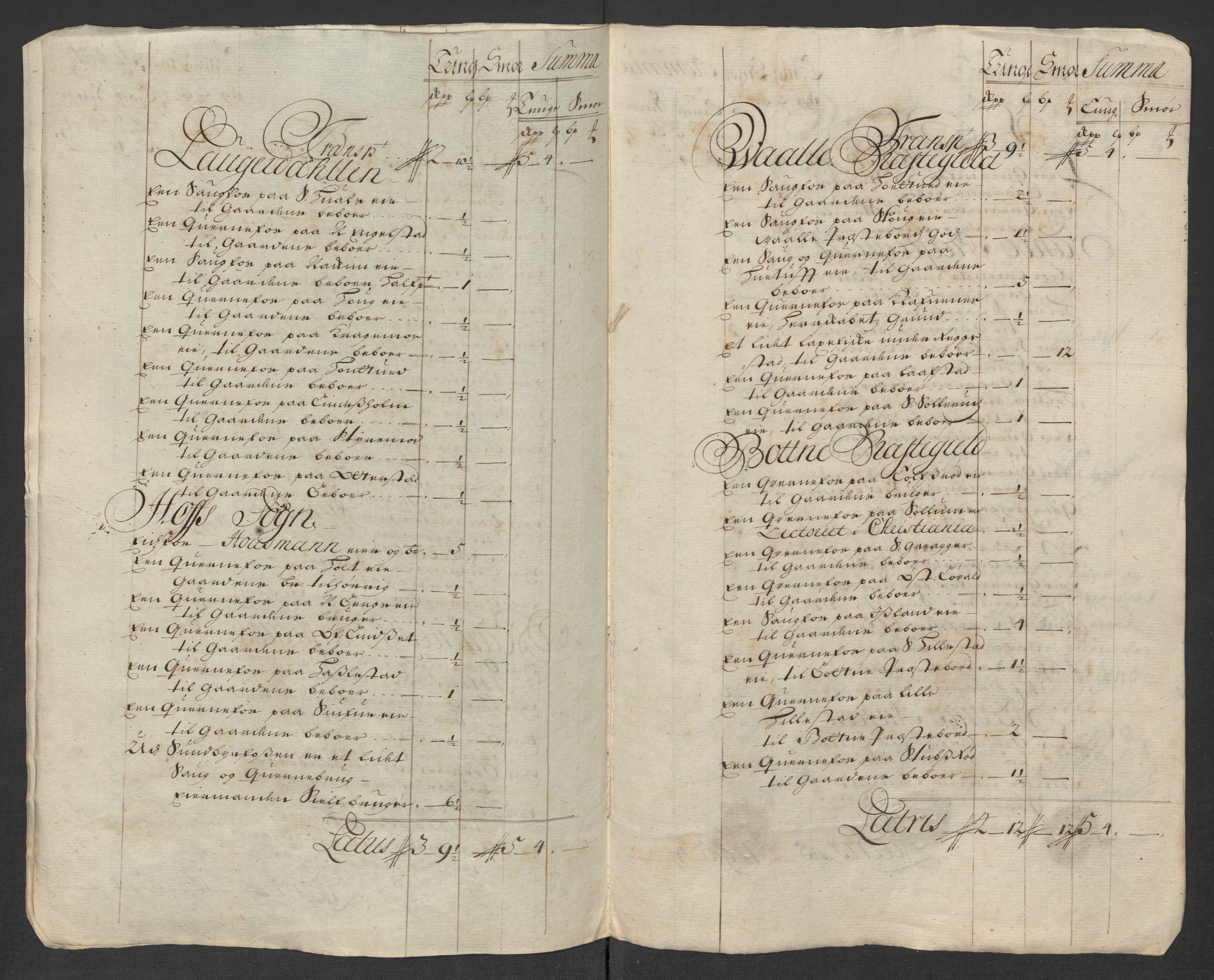 Rentekammeret inntil 1814, Reviderte regnskaper, Fogderegnskap, AV/RA-EA-4092/R32/L1878: Fogderegnskap Jarlsberg grevskap, 1713, p. 232