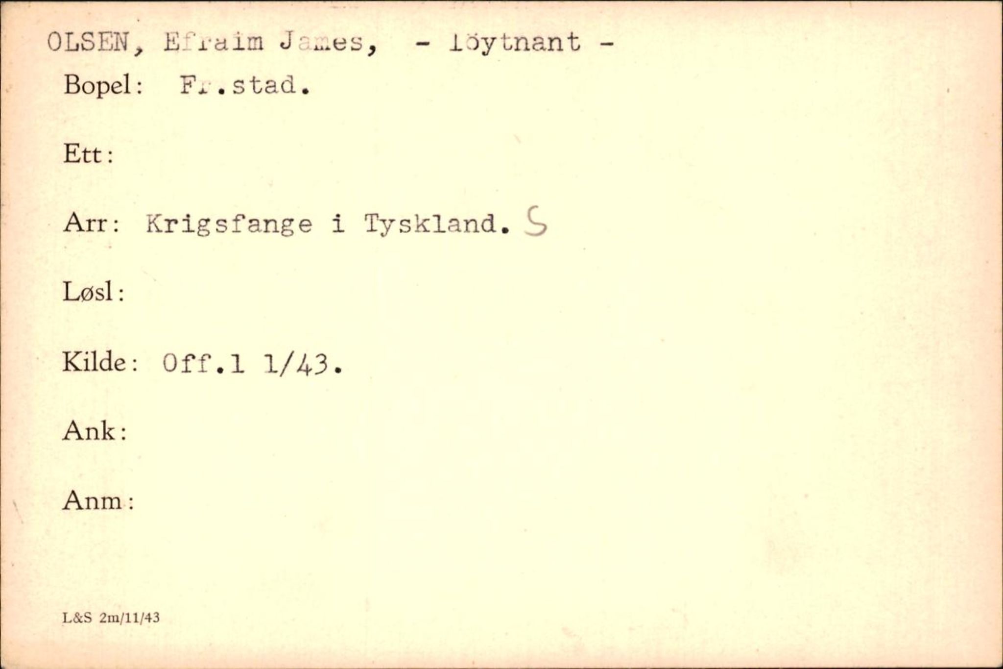 Forsvaret, Forsvarets krigshistoriske avdeling, AV/RA-RAFA-2017/Y/Yf/L0200: II-C-11-2102  -  Norske krigsfanger i Tyskland, 1940-1945, p. 807