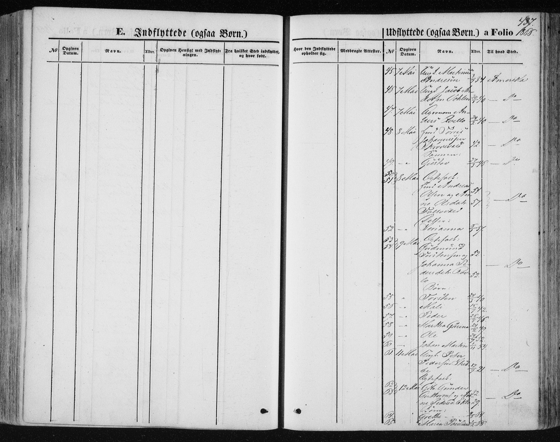 Ministerialprotokoller, klokkerbøker og fødselsregistre - Nord-Trøndelag, SAT/A-1458/723/L0241: Parish register (official) no. 723A10, 1860-1869, p. 437