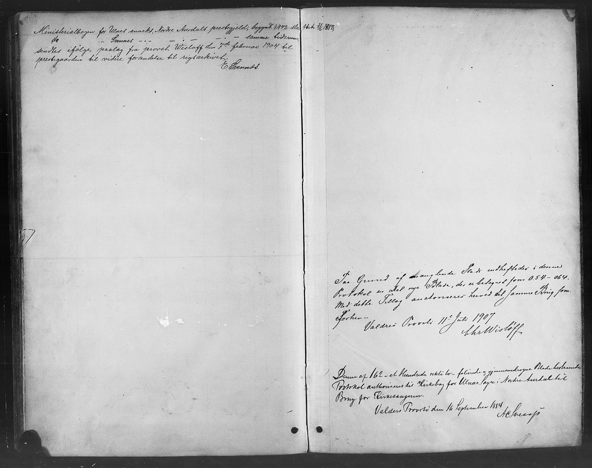 Nord-Aurdal prestekontor, SAH/PREST-132/H/Ha/Hab/L0008: Parish register (copy) no. 8, 1883-1916