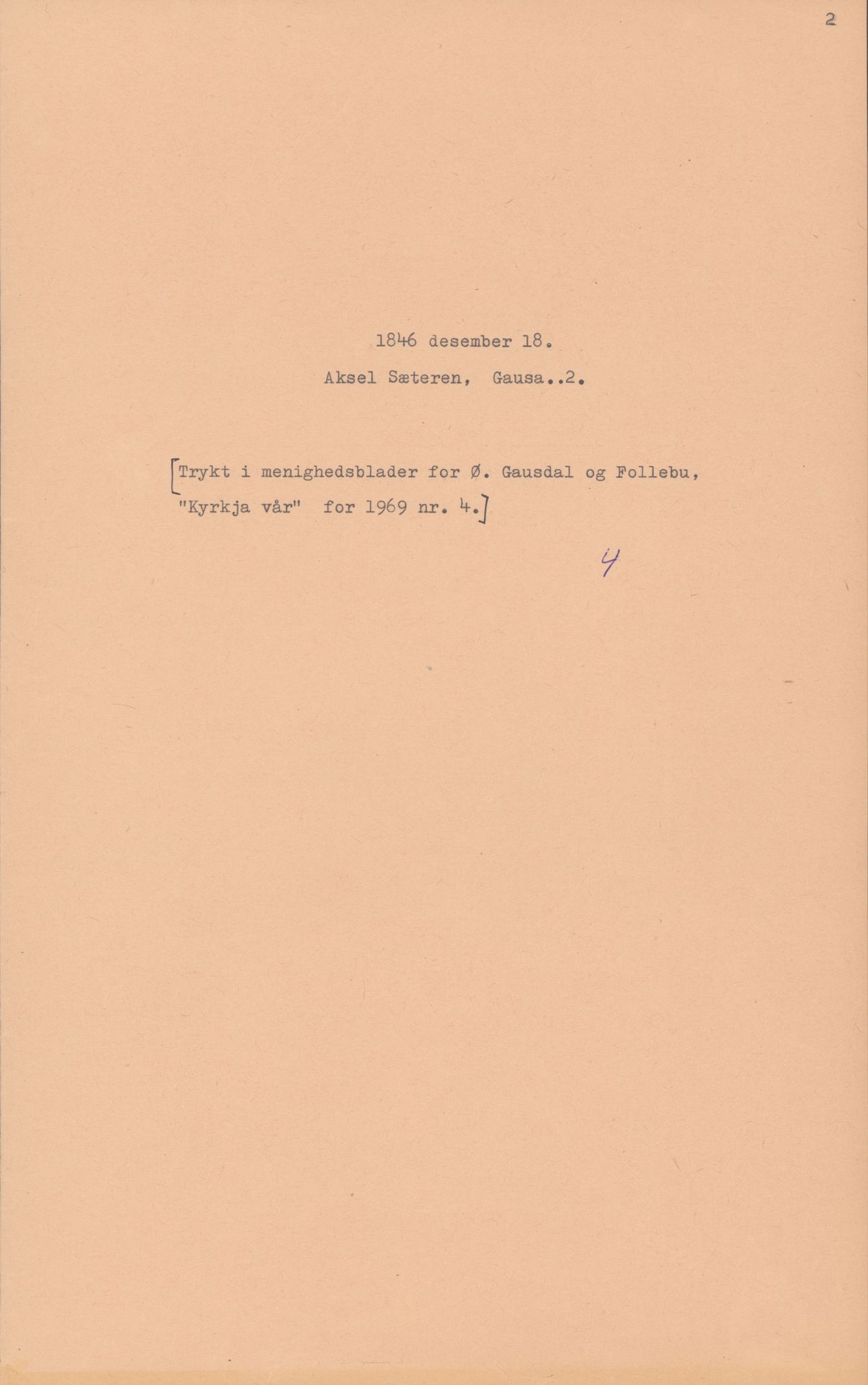 Samlinger til kildeutgivelse, Amerikabrevene, AV/RA-EA-4057/F/L0015: Innlån fra Oppland: Sæteren - Vigerust, 1838-1914, p. 5