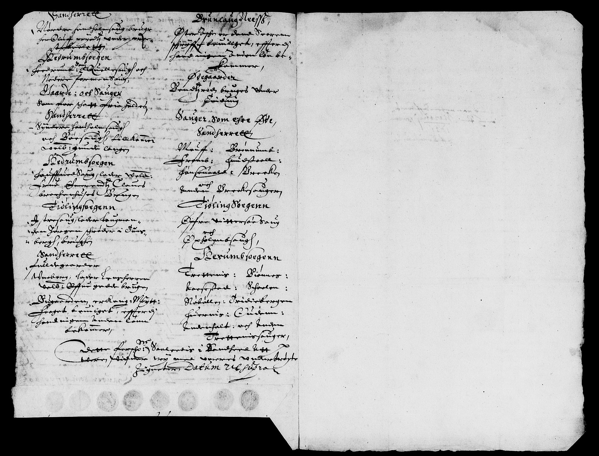 Rentekammeret inntil 1814, Reviderte regnskaper, Lensregnskaper, AV/RA-EA-5023/R/Rb/Rbl/L0004: Brunla len med Eiker len 1626-37, 1630-1633