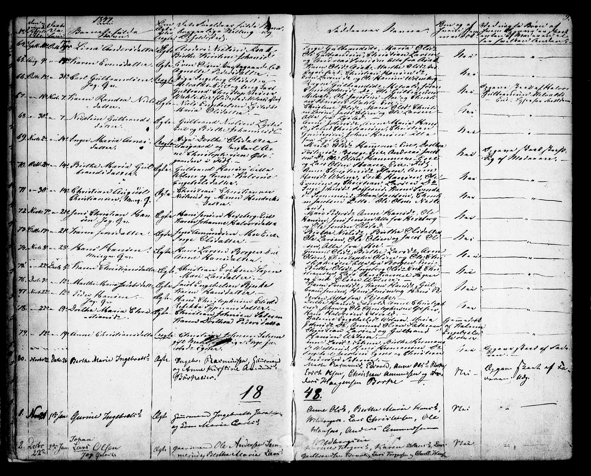 Sørum prestekontor Kirkebøker, AV/SAO-A-10303/F/Fa/L0005: Parish register (official) no. I 5, 1846-1863, p. 9