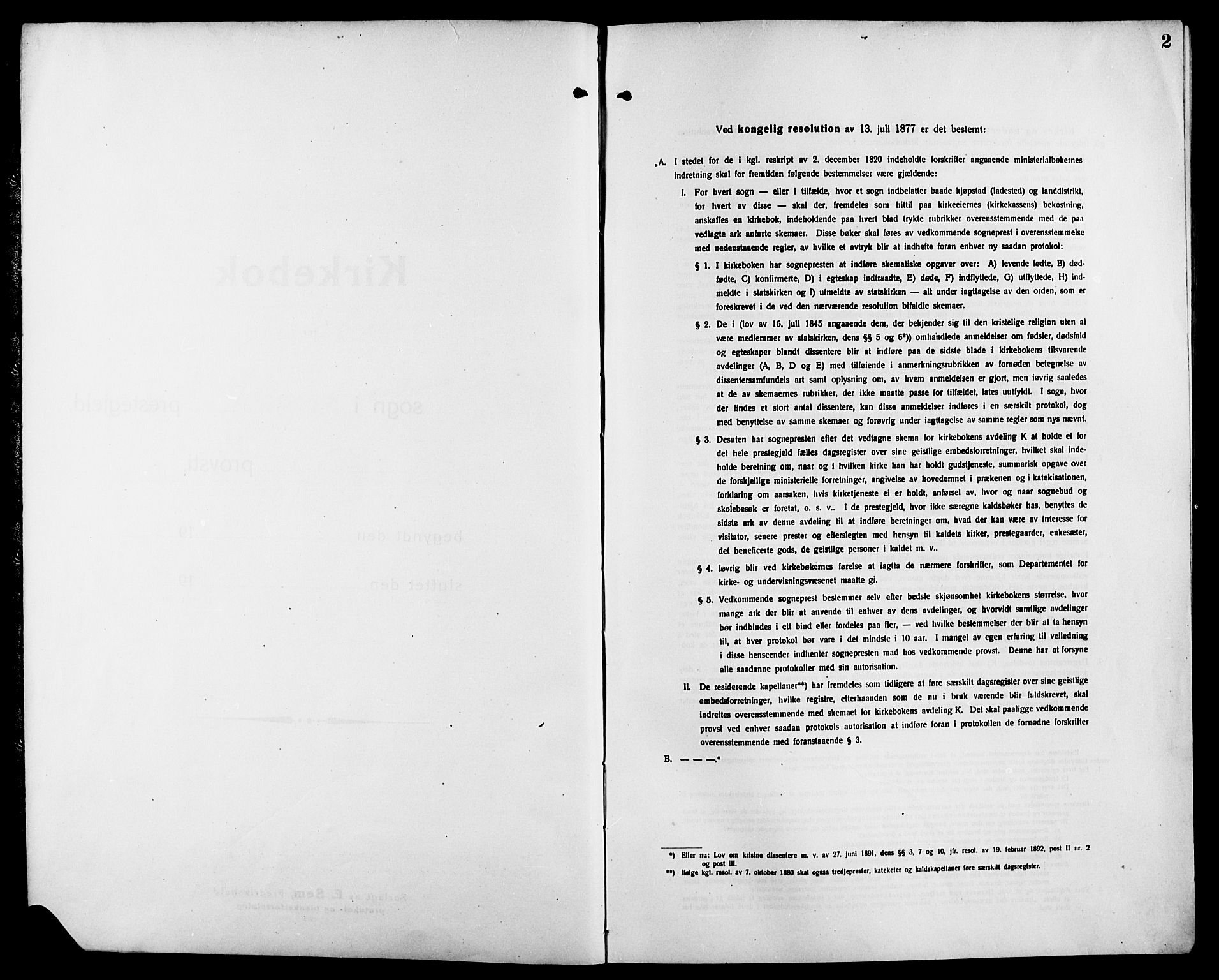 Skiptvet prestekontor Kirkebøker, AV/SAO-A-20009/G/Ga/L0003: Parish register (copy) no. 3, 1916-1924, p. 2