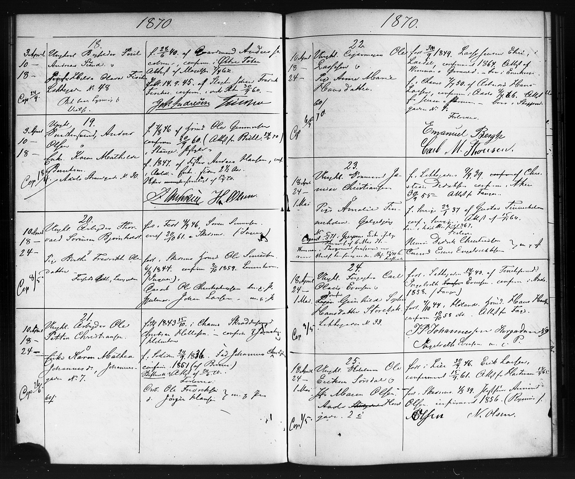 Grønland prestekontor Kirkebøker, AV/SAO-A-10848/G/Ga/L0002: Parish register (copy) no. 2, 1861-1863