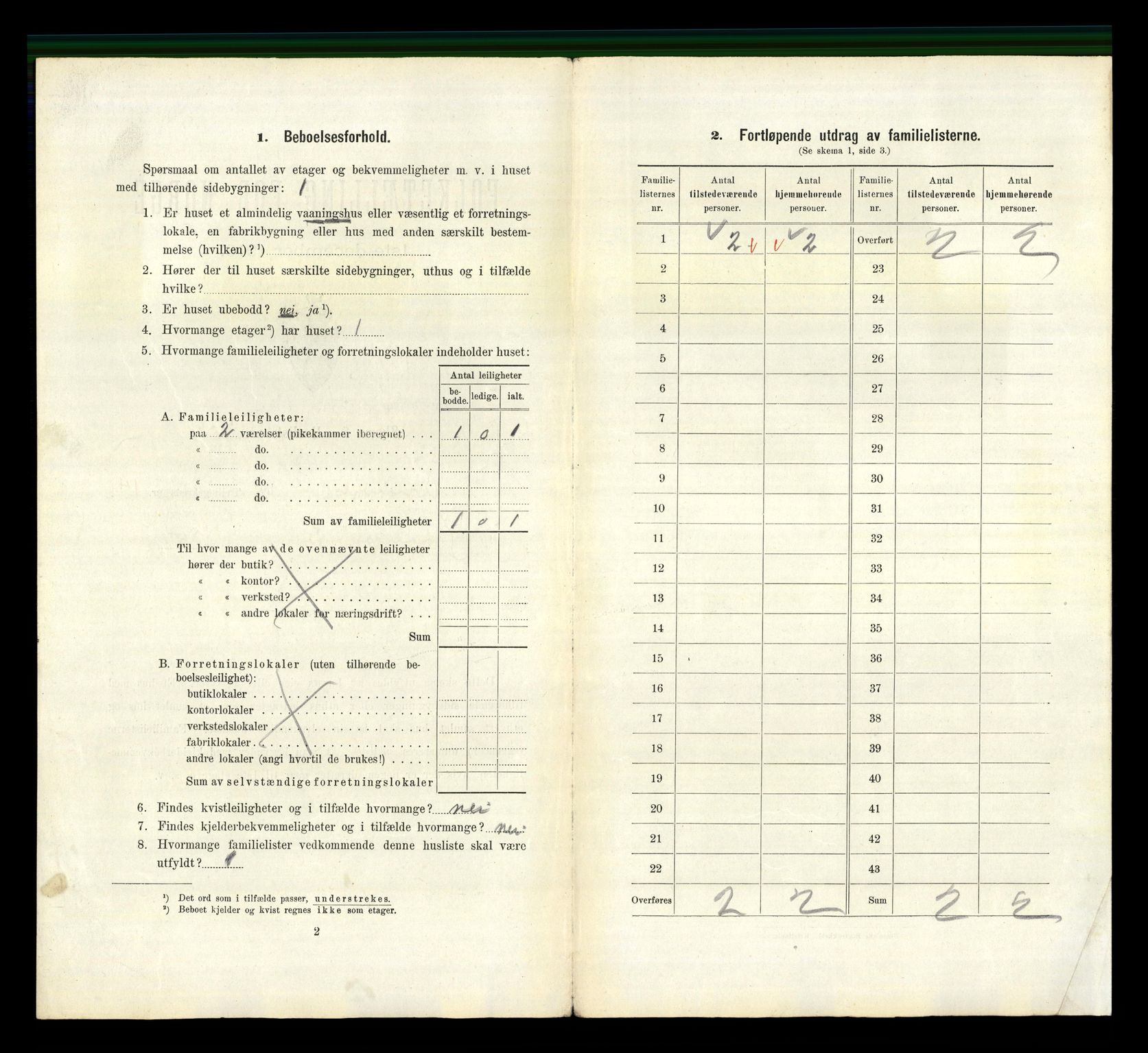 RA, 1910 census for Arendal, 1910, p. 5174