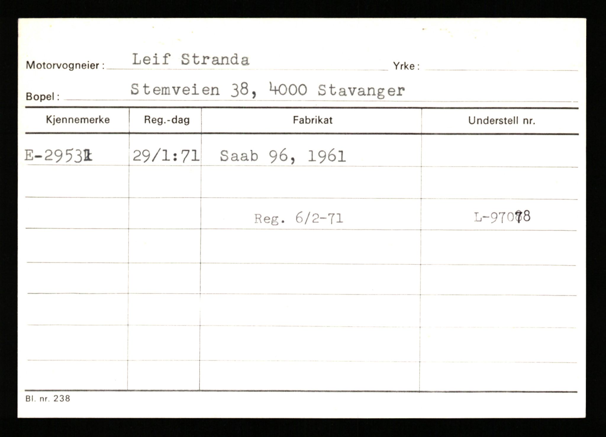 Stavanger trafikkstasjon, SAST/A-101942/0/G/L0005: Registreringsnummer: 23000 - 34245, 1930-1971, p. 2043