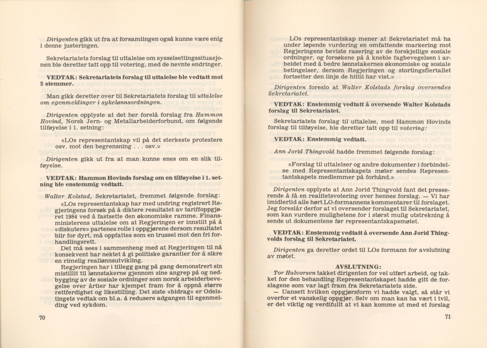 Landsorganisasjonen i Norge, AAB/ARK-1579, 1978-1992, p. 511