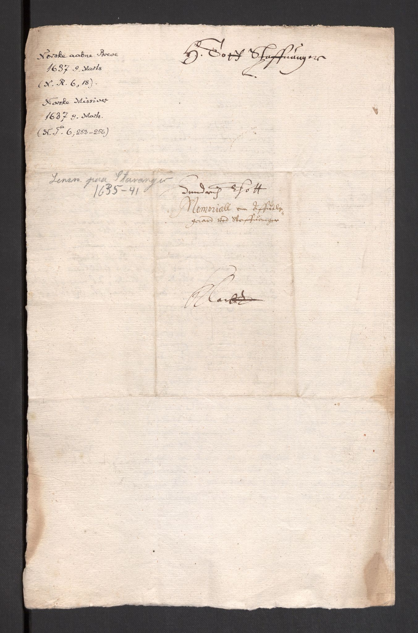 Danske Kanselli 1572-1799, AV/RA-EA-3023/F/Fc/Fcc/Fcca/L0008: Norske innlegg 1572-1799, 1635-1638, p. 231