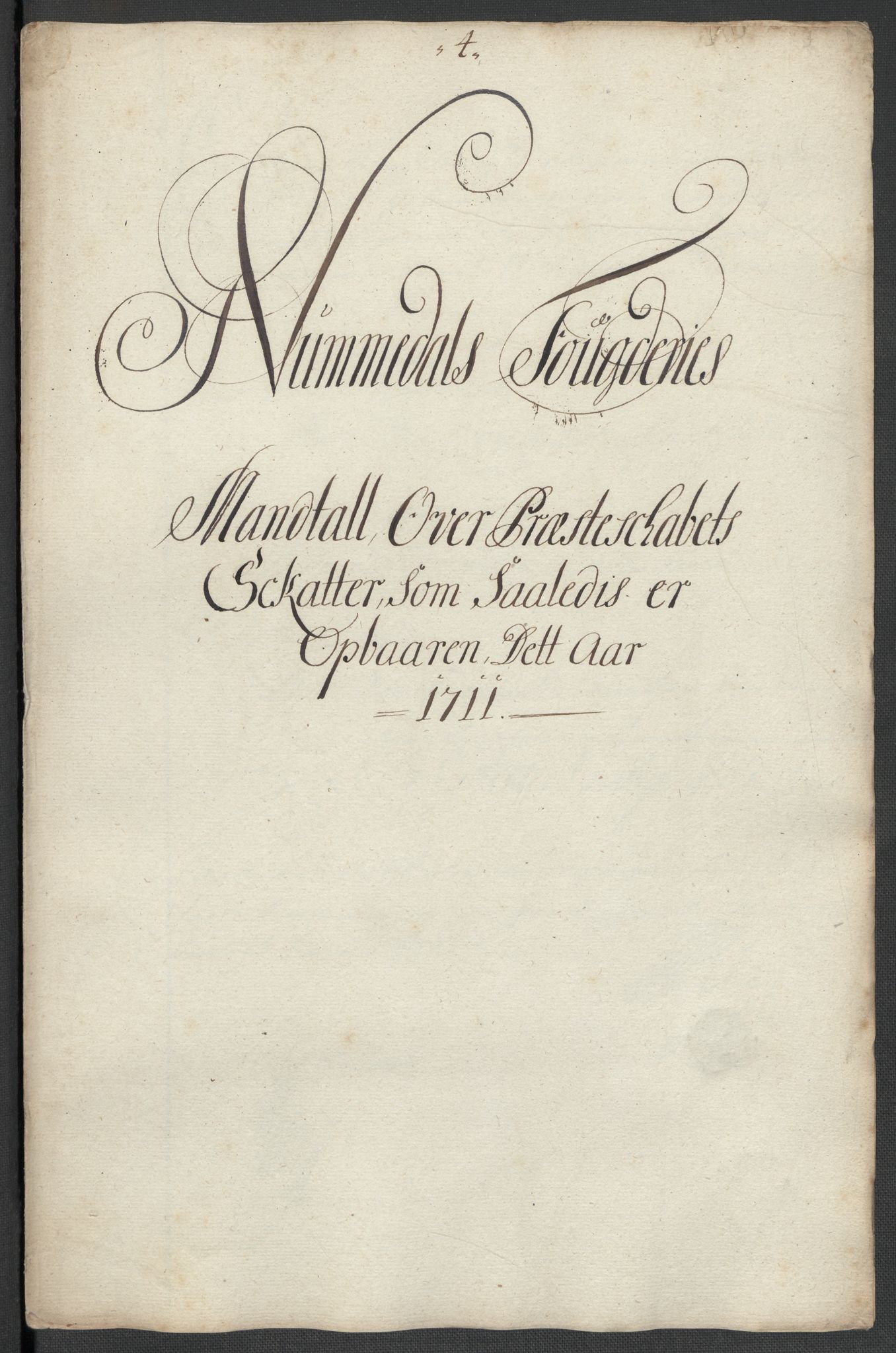 Rentekammeret inntil 1814, Reviderte regnskaper, Fogderegnskap, RA/EA-4092/R64/L4432: Fogderegnskap Namdal, 1711, p. 108